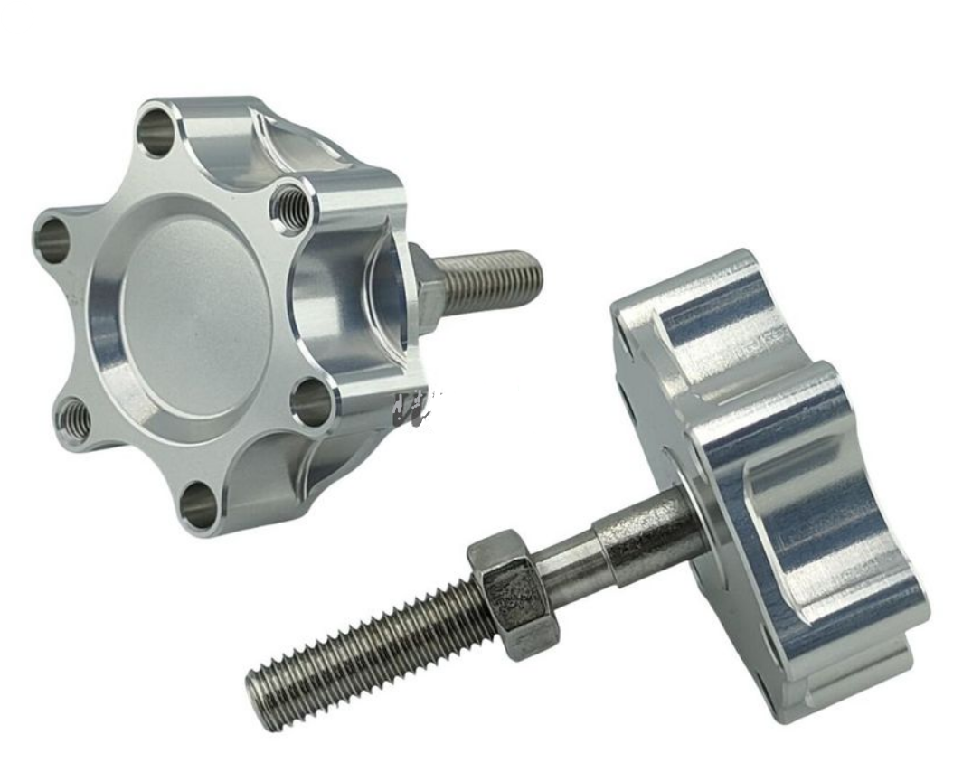 Bộ núm kẹp ghi đông Shift Up bạc