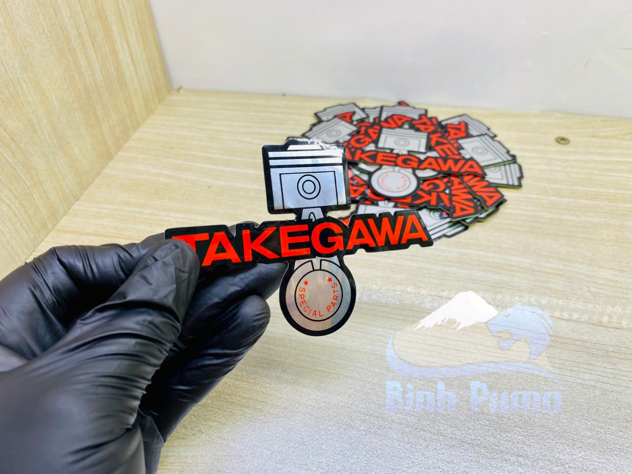 Tem Chính Hãng Chữ Đỏ  TAKEGAWA (Đã Ngừng Sản Xuất)