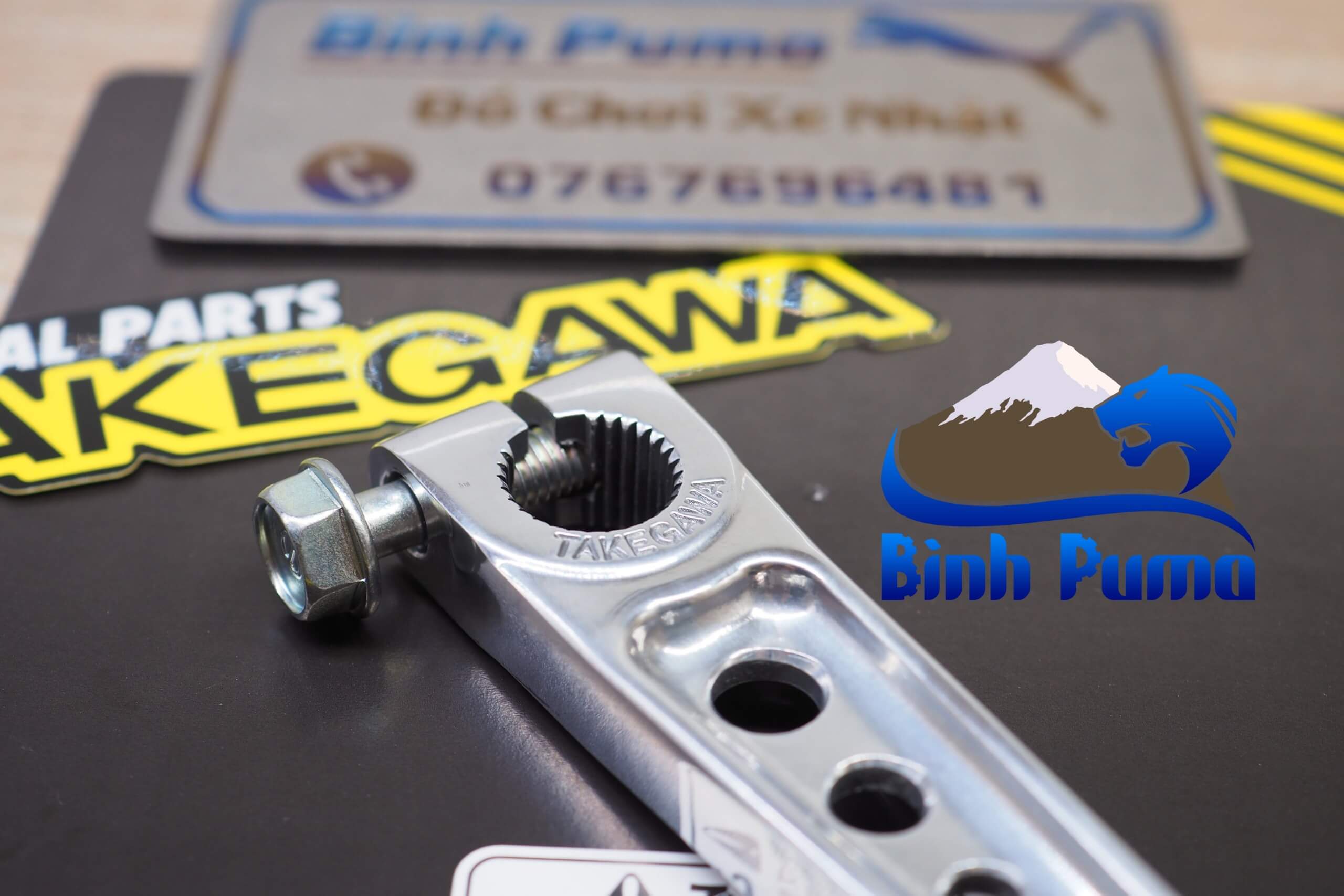 Càng Thắng Nhôm Takegawa Có Đầu Nối