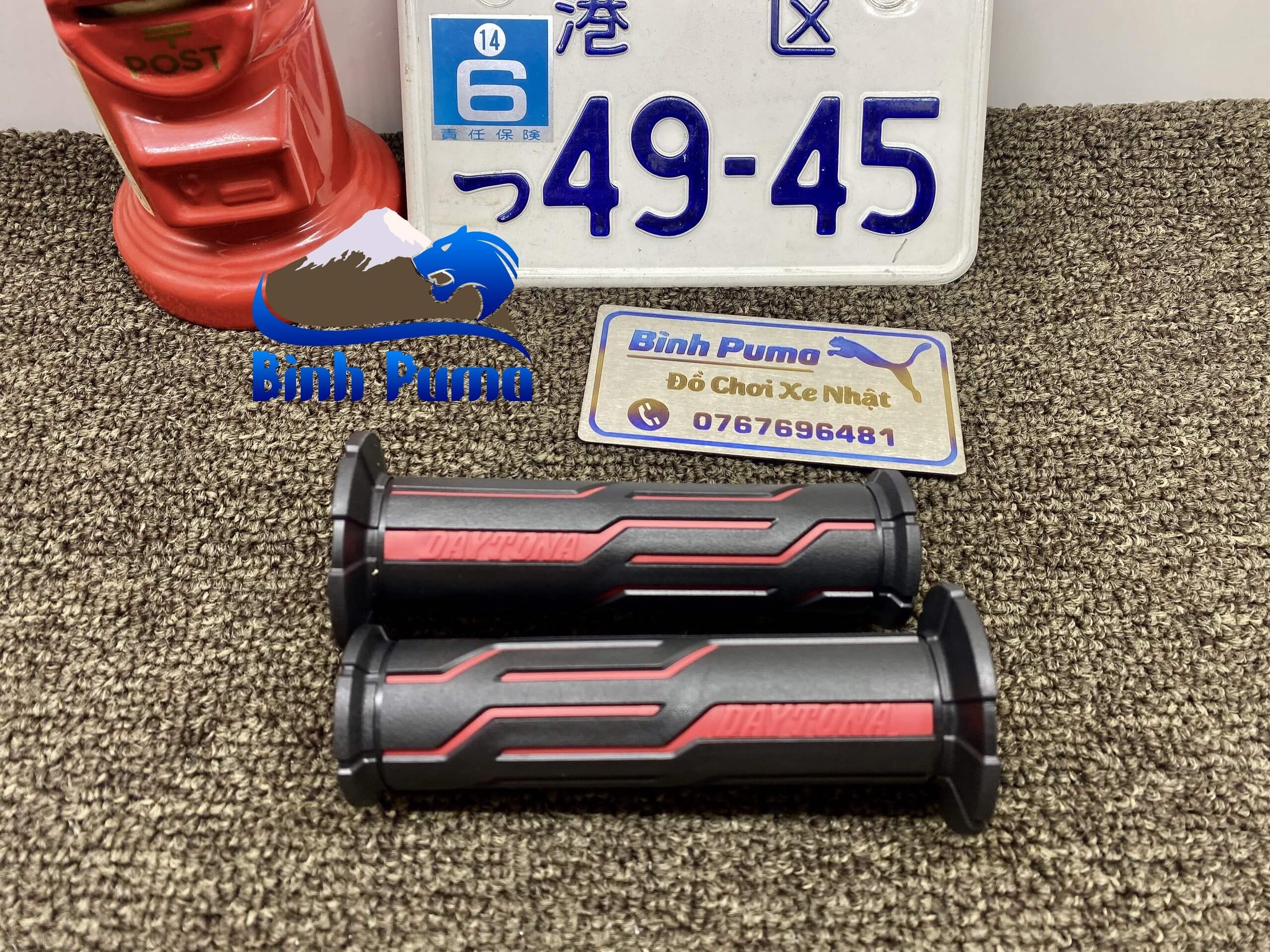 Bao Tay DAYTONA Đen Sọc Đỏ