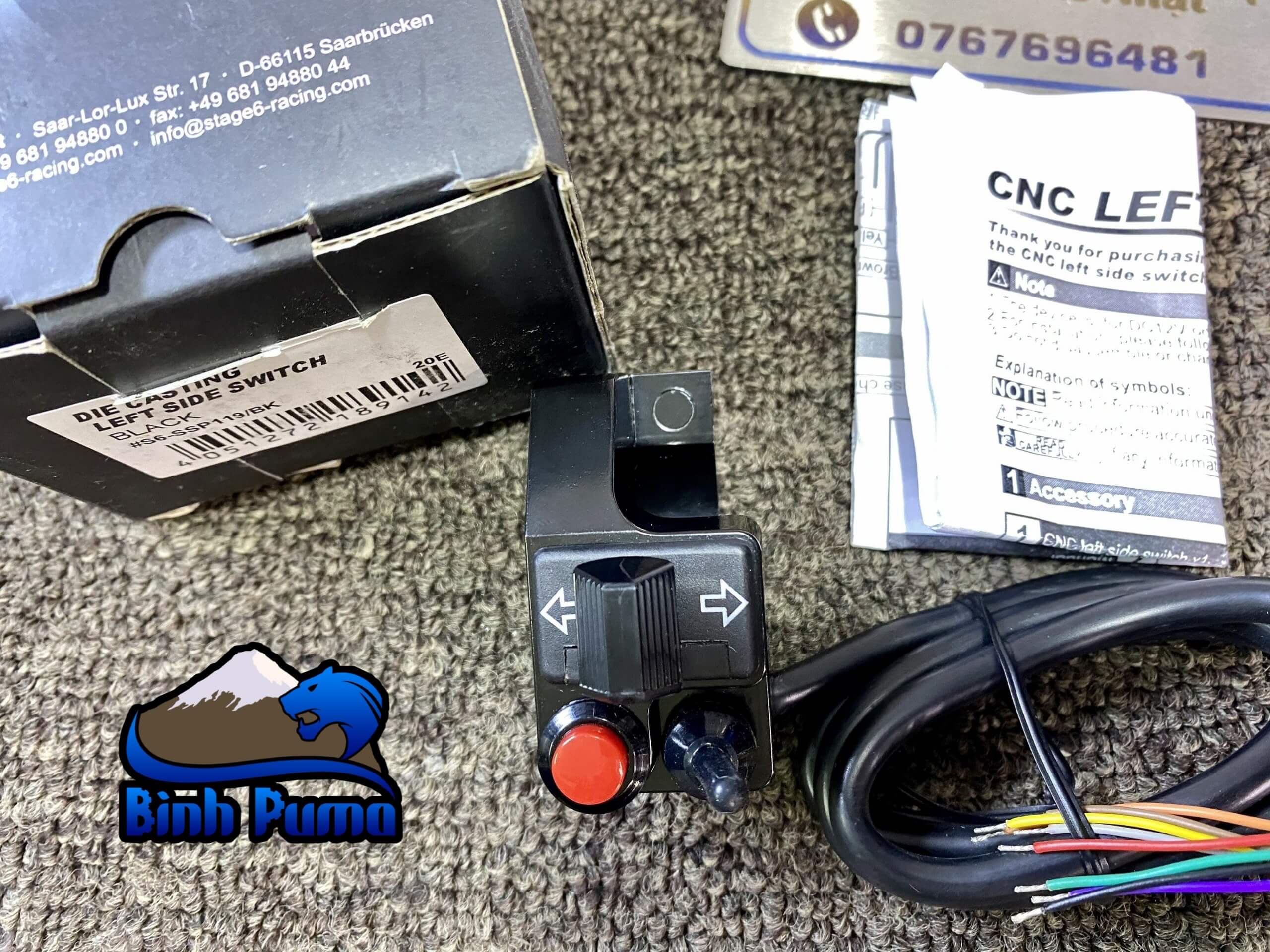 Cùm công tắc trái SSP