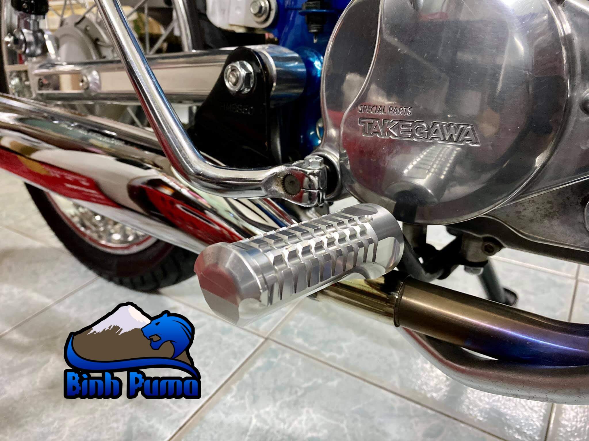 BỌC GÁC CHÂN NHÔM CNC TAKEGAWA