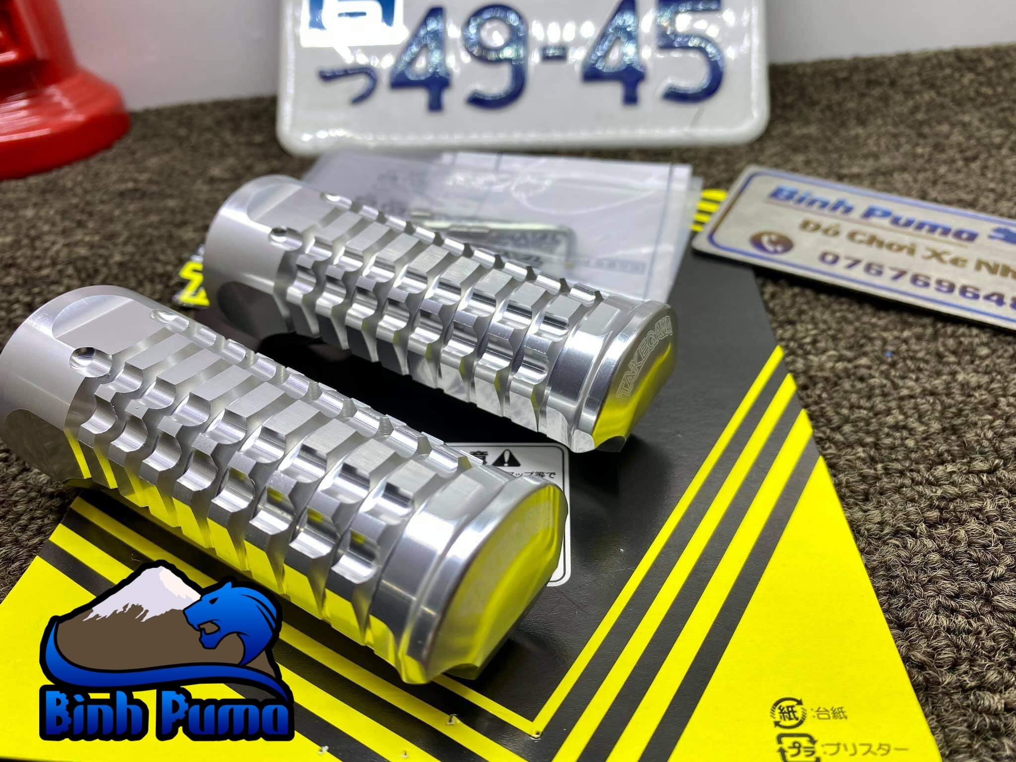 BỌC GÁC CHÂN NHÔM CNC TAKEGAWA