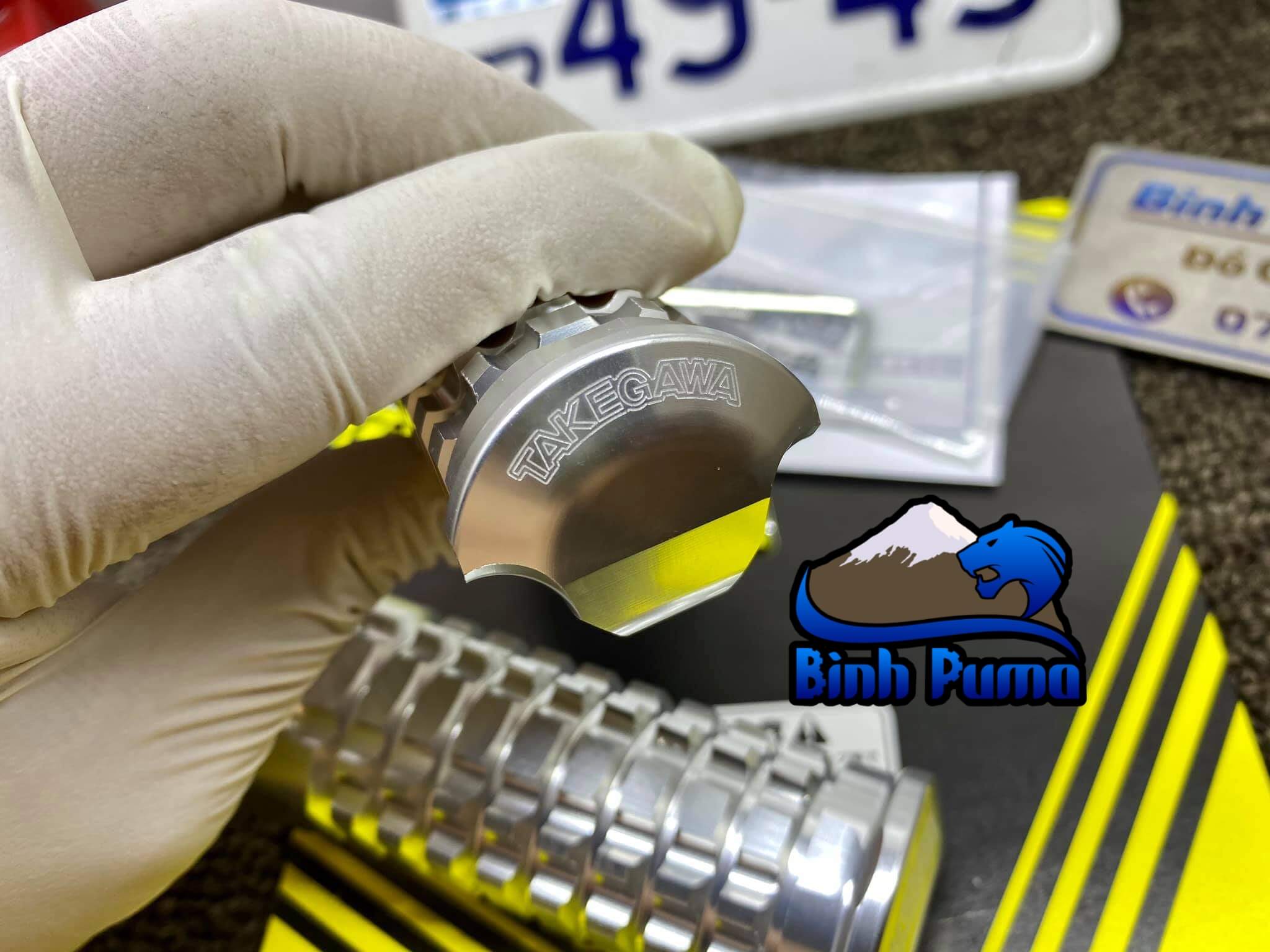 BỌC GÁC CHÂN NHÔM CNC TAKEGAWA