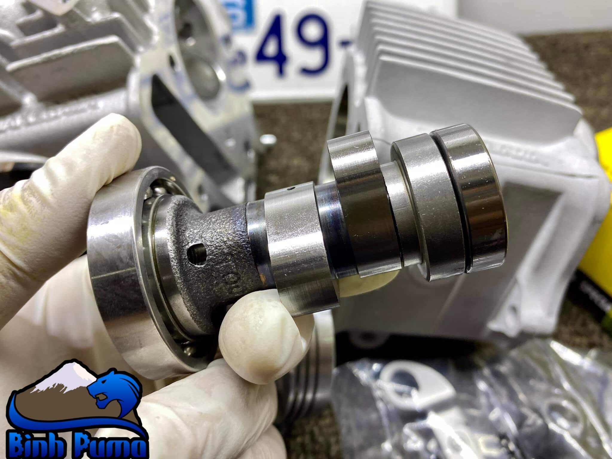 Bộ đầu Lòng 2 valve Trái 54 Lòng 69 Takegawa
