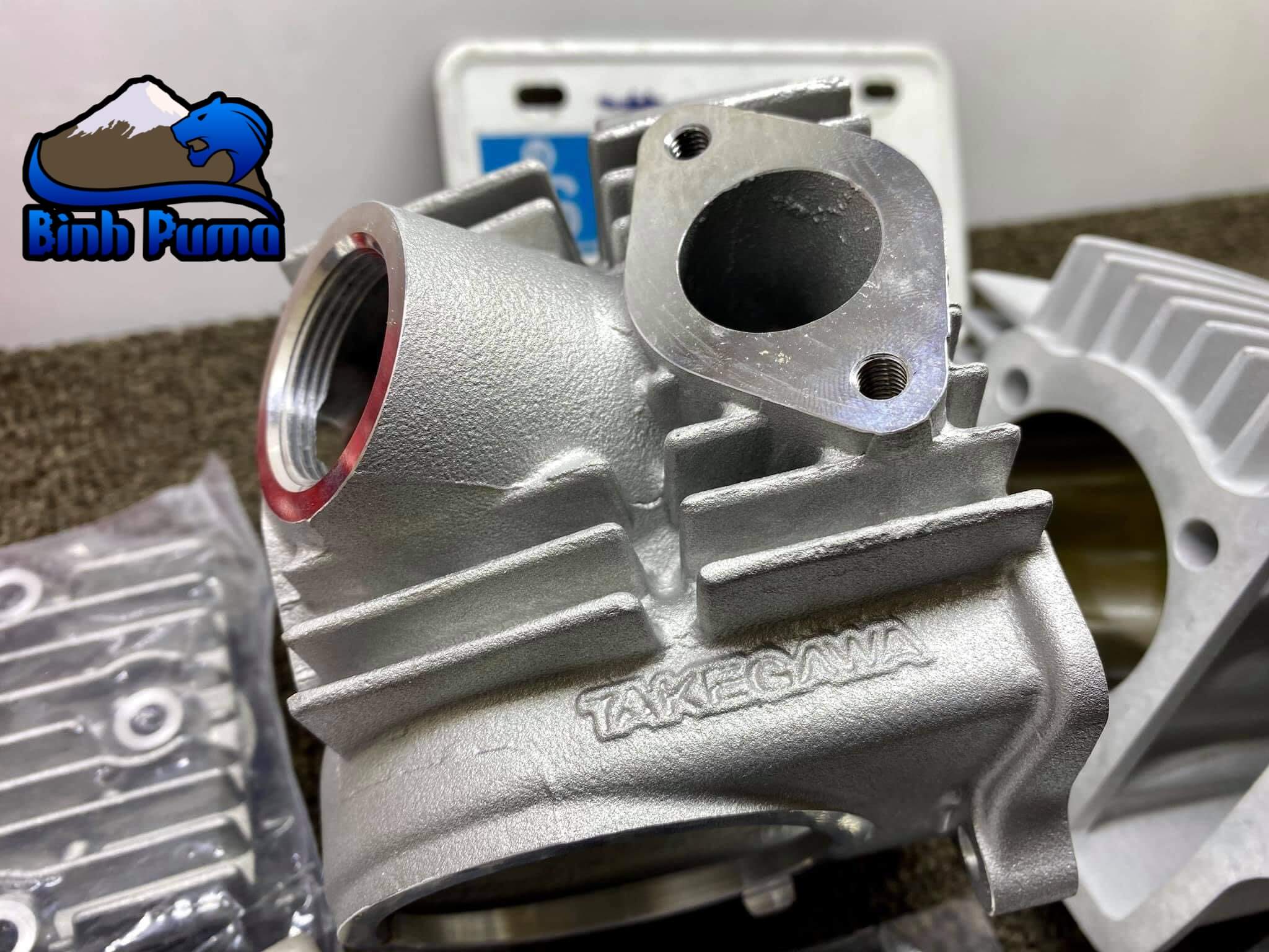 Bộ đầu Lòng 2 valve Trái 54 Lòng 69 Takegawa