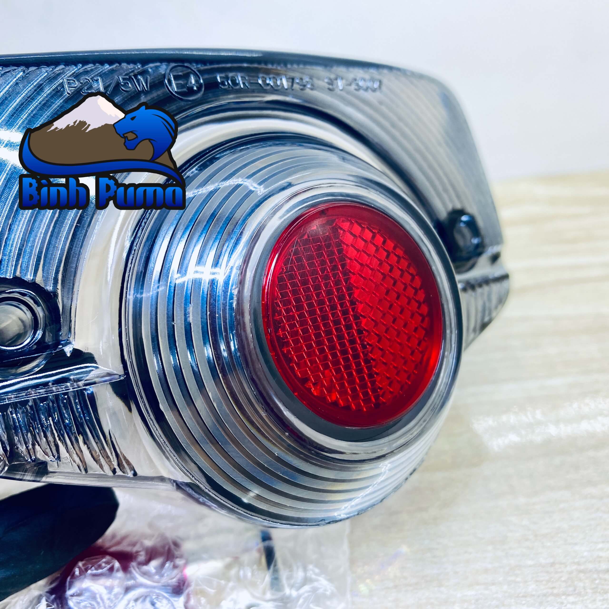 Chụp Đèn Sau MADMAX Màu khói  Chụp Lớn Cho CD, CL