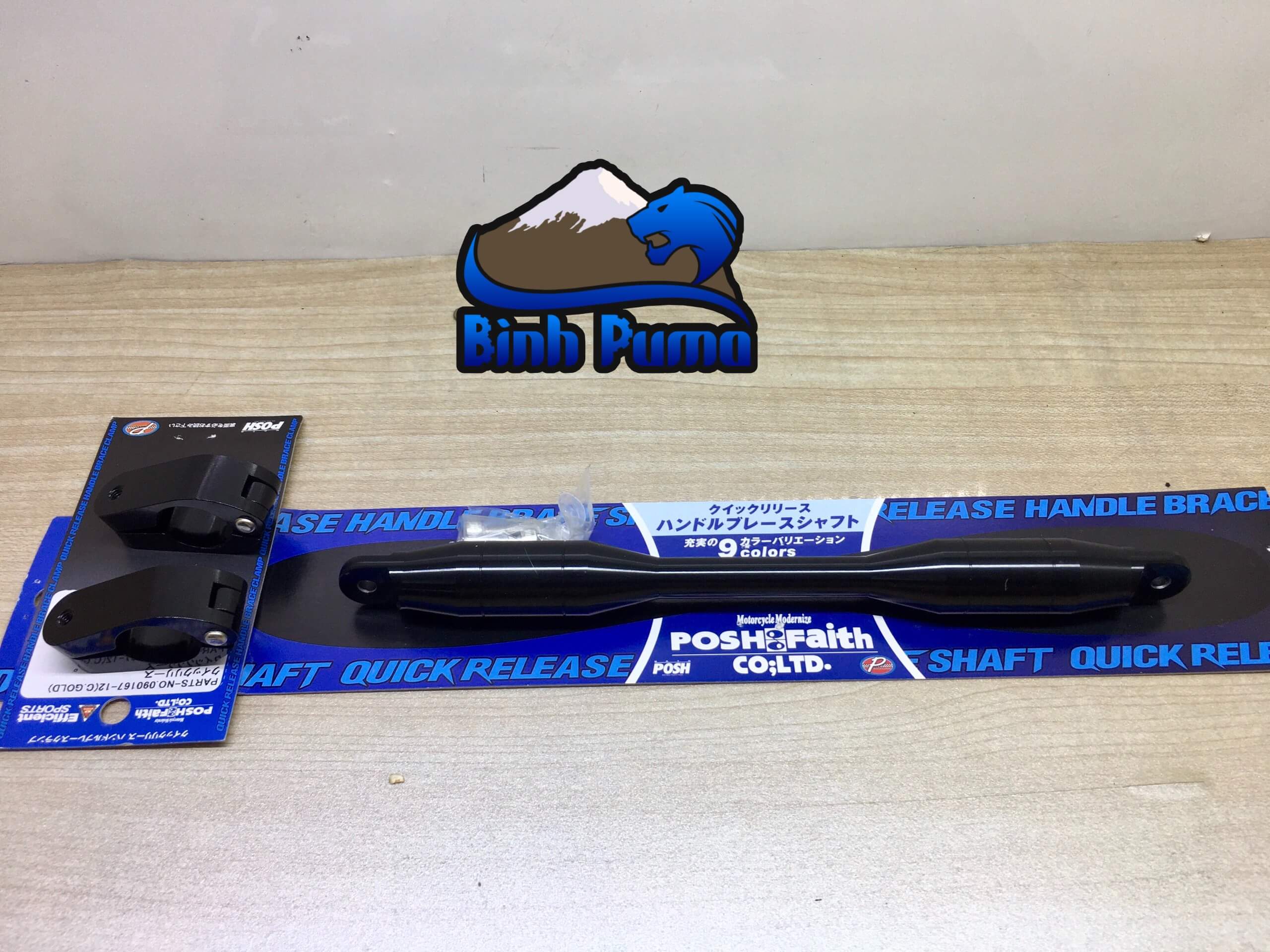 Thanh Dằn Ghi Đông CF Posh Đen
