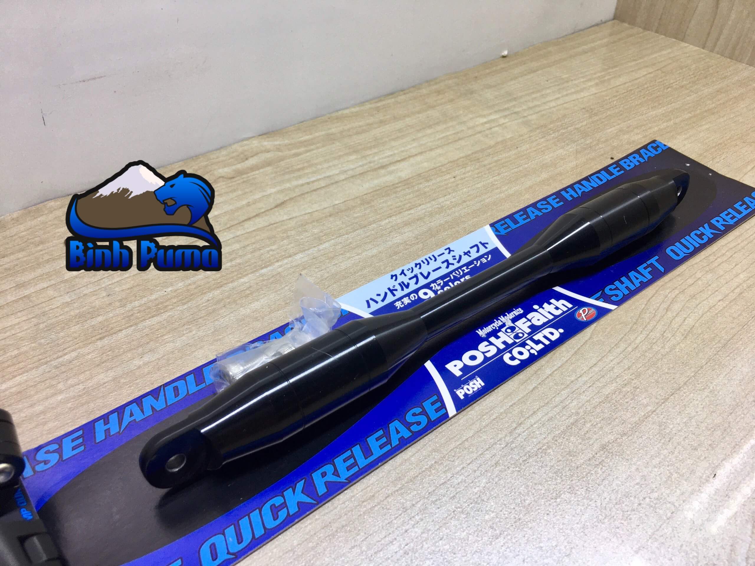 Thanh Dằn Ghi Đông CF Posh Đen