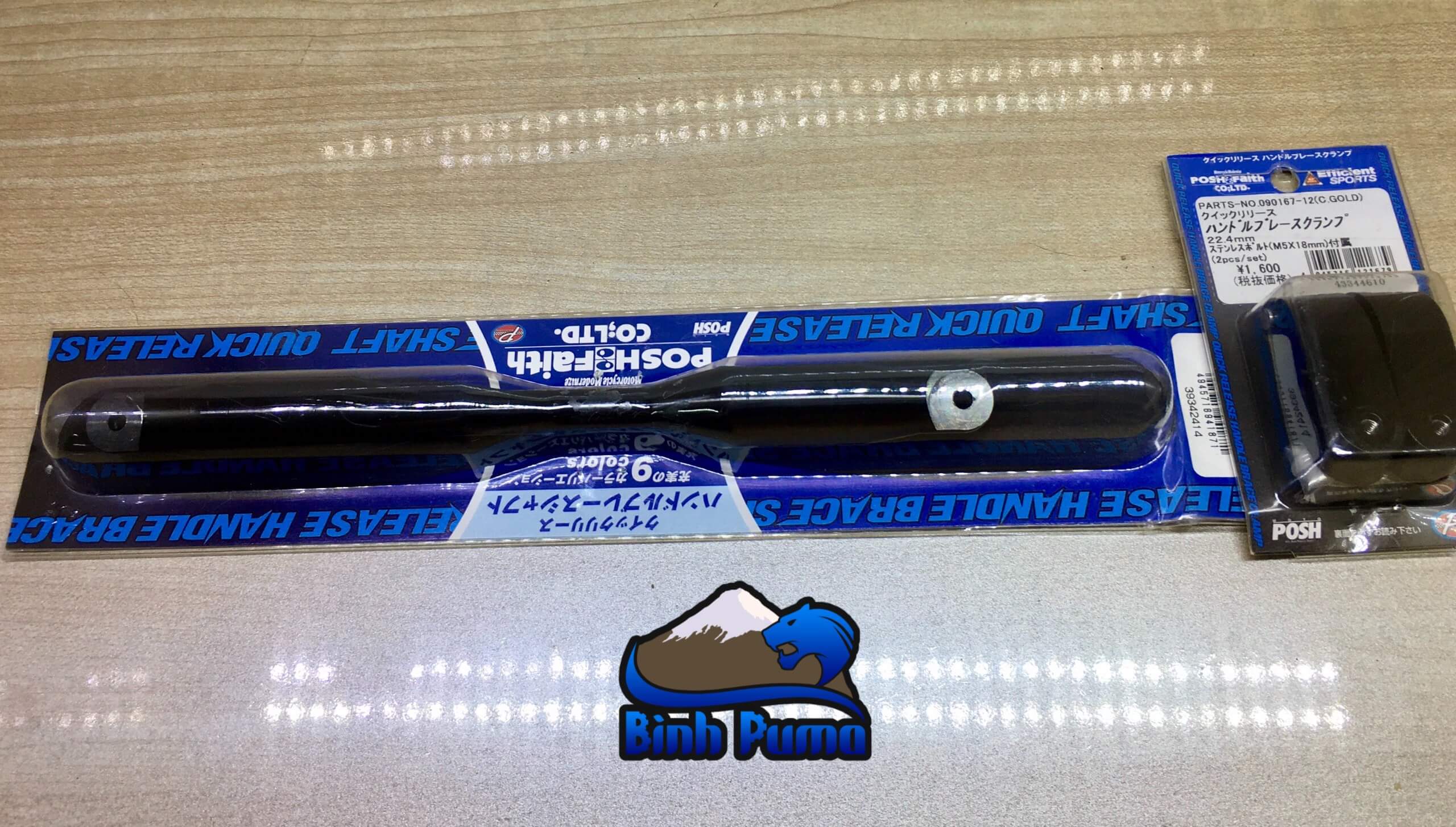 Thanh Dằn Ghi Đông CF Posh Đen