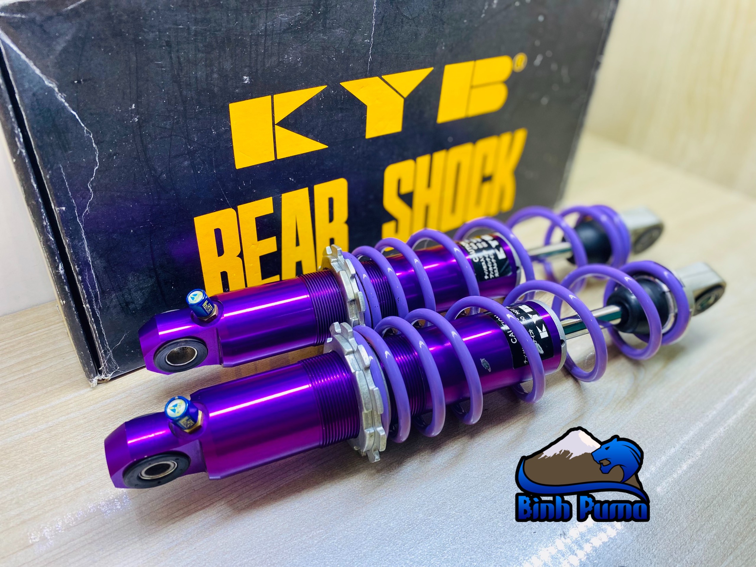 Phuộc Sau CNC KYB Japan Size 330