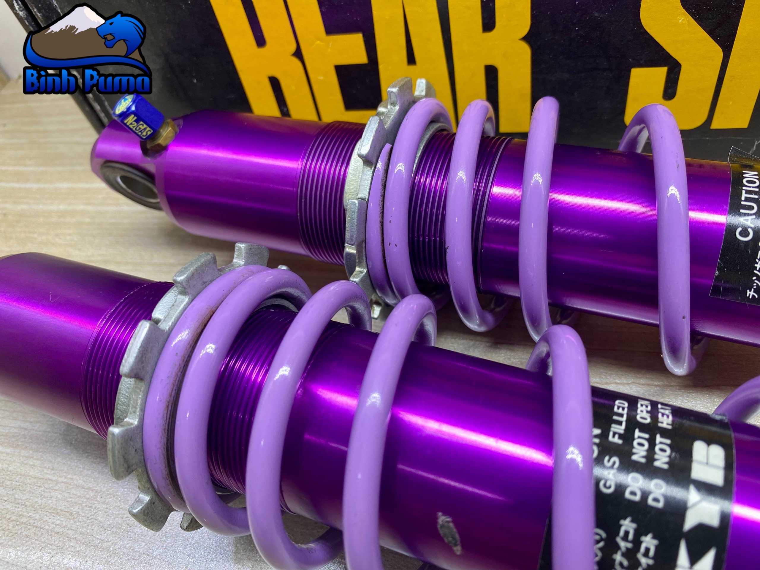 Phuộc Sau CNC KYB Japan Size 330