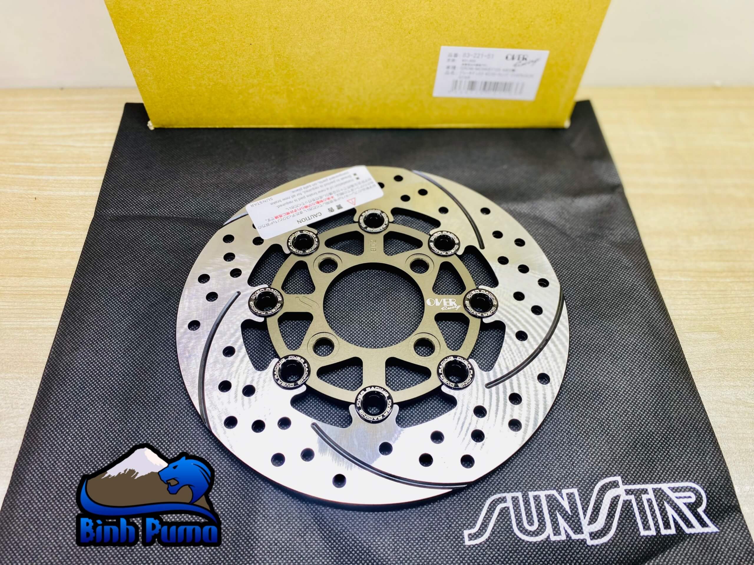 Đĩa Thắng 220mm SUNSTAR OVER