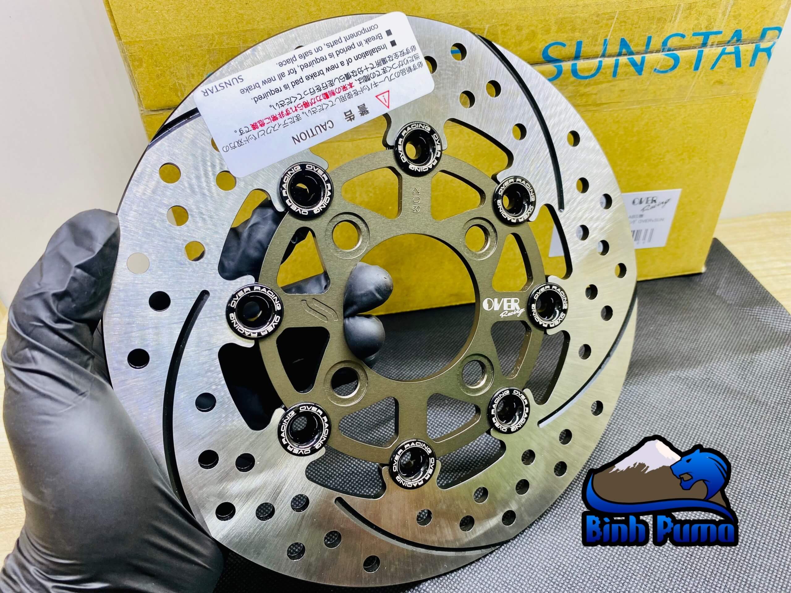 Đĩa Thắng 220mm SUNSTAR OVER