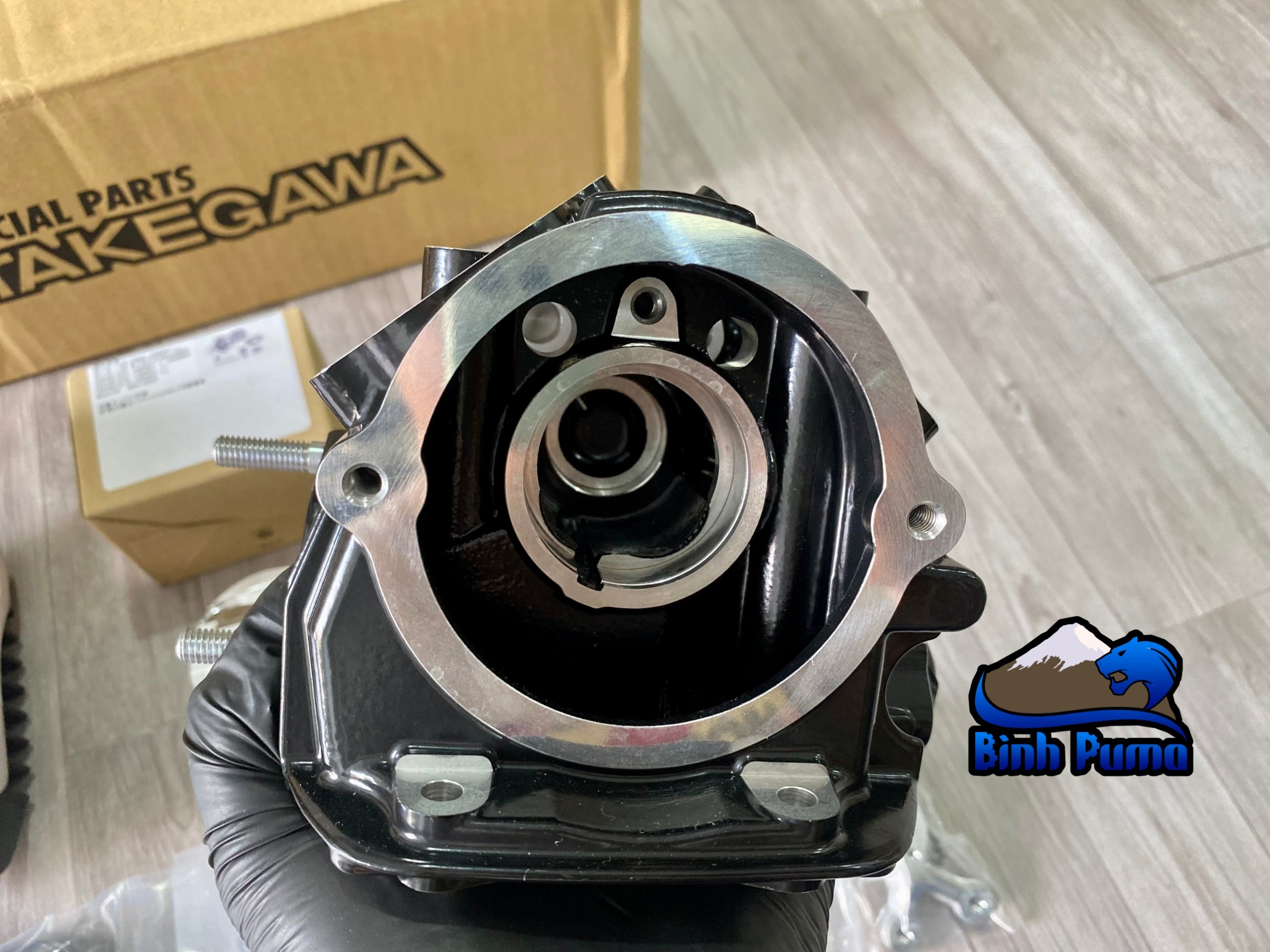 KIt Takegawa Super Head 4 Val 181cc đen