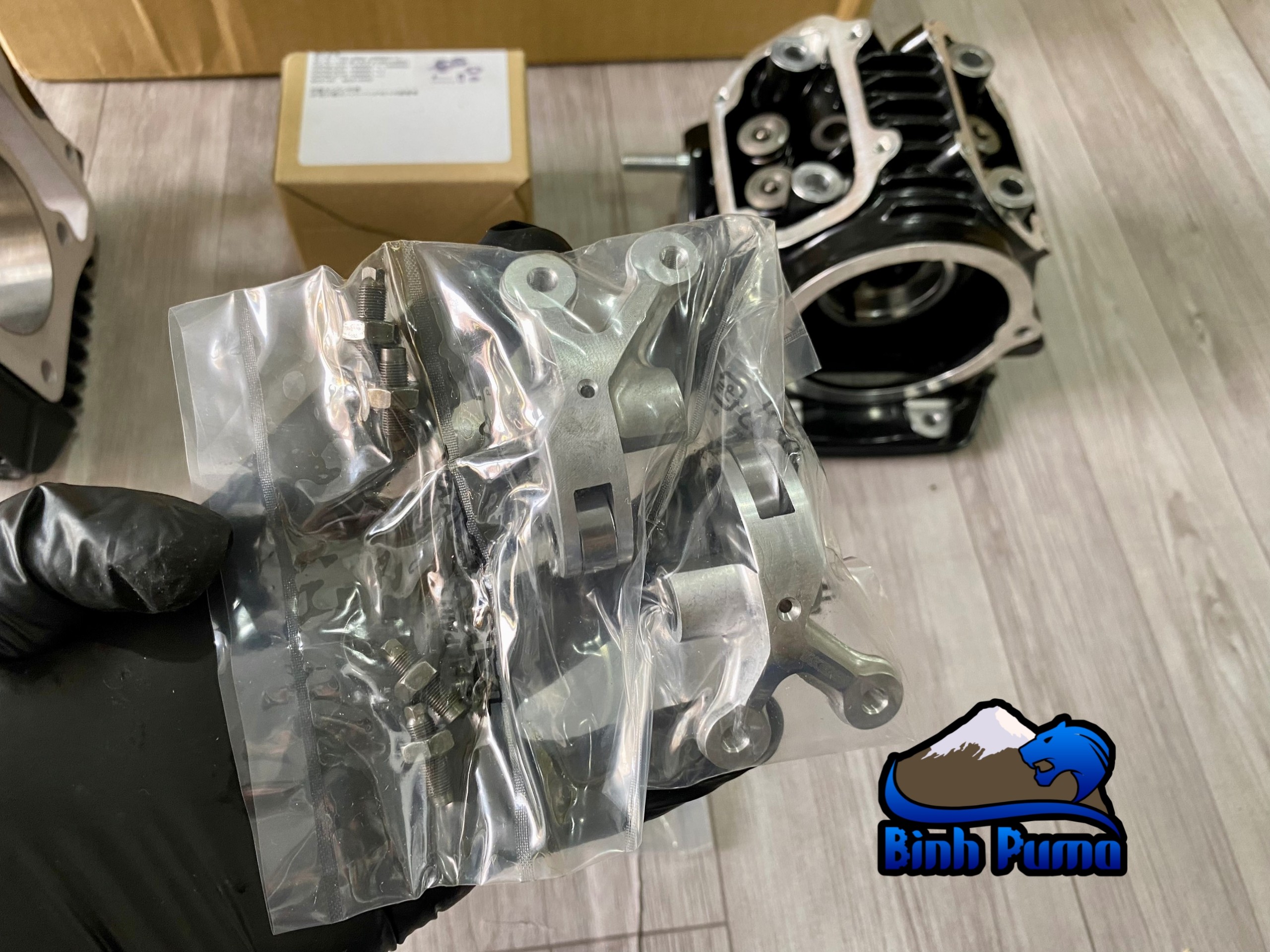 KIt Takegawa Super Head 4 Val 181cc đen