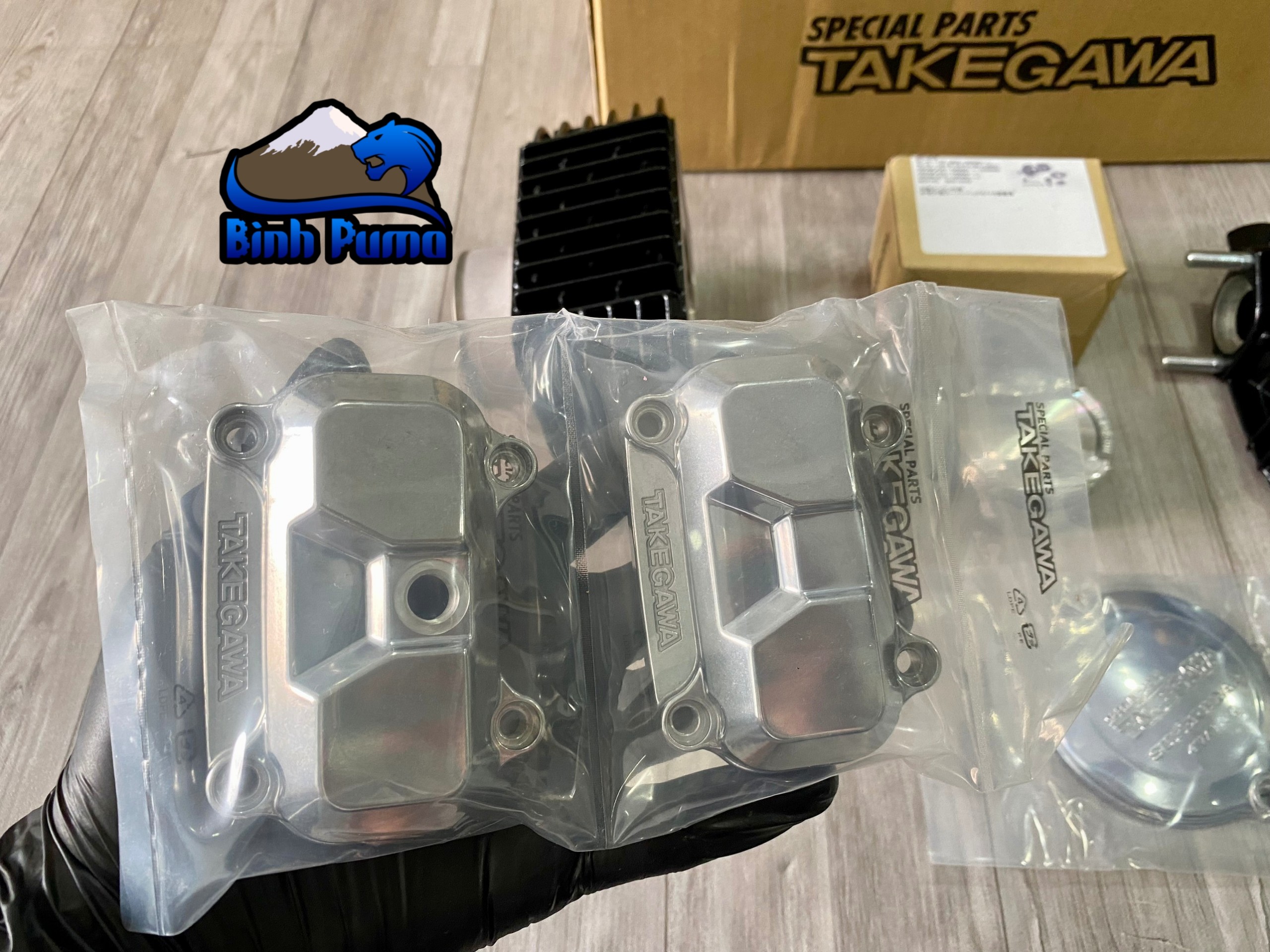 KIt Takegawa Super Head 4 Val 181cc đen