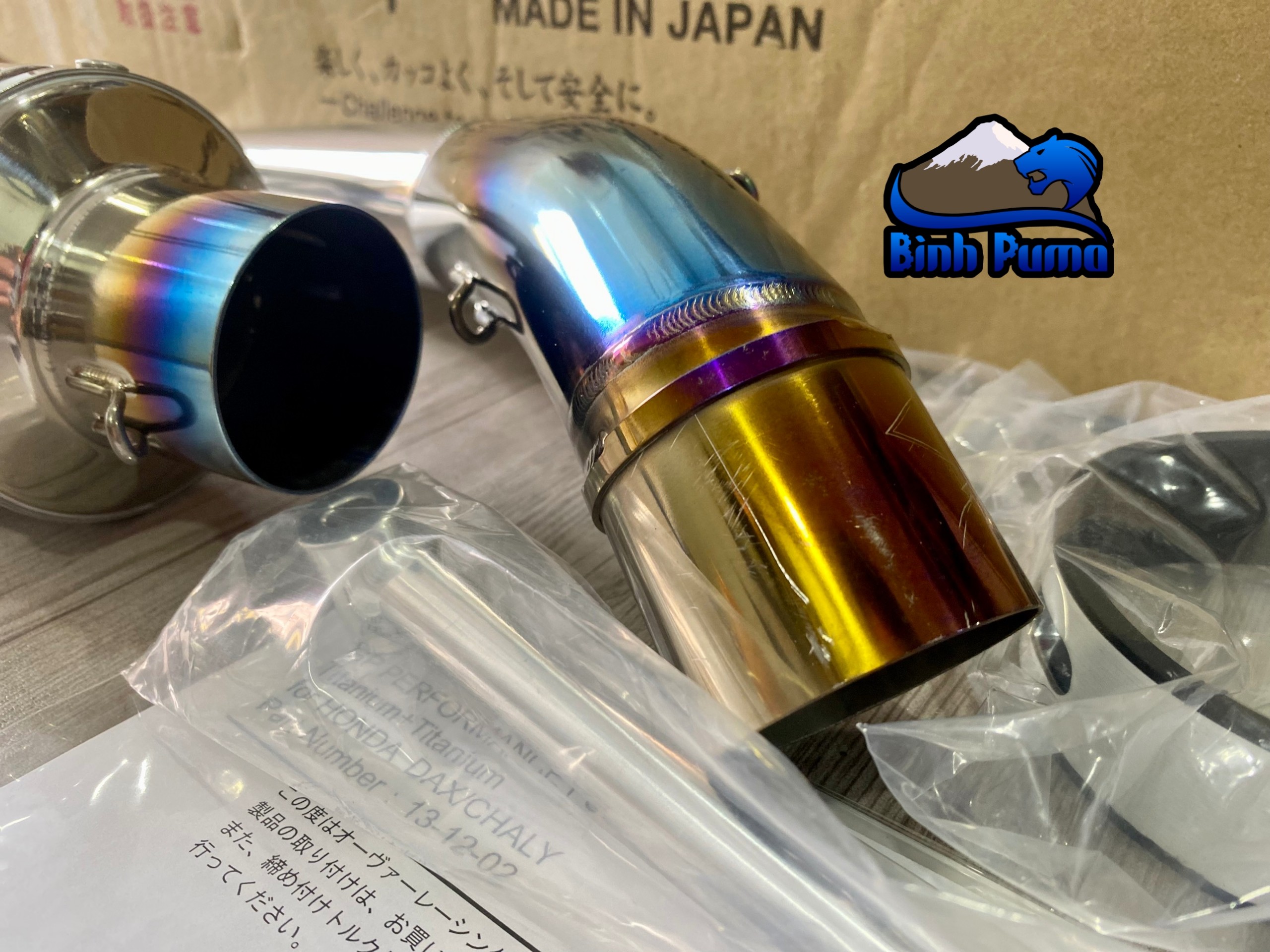 Full Set Pô Over Racing GP Full Titan