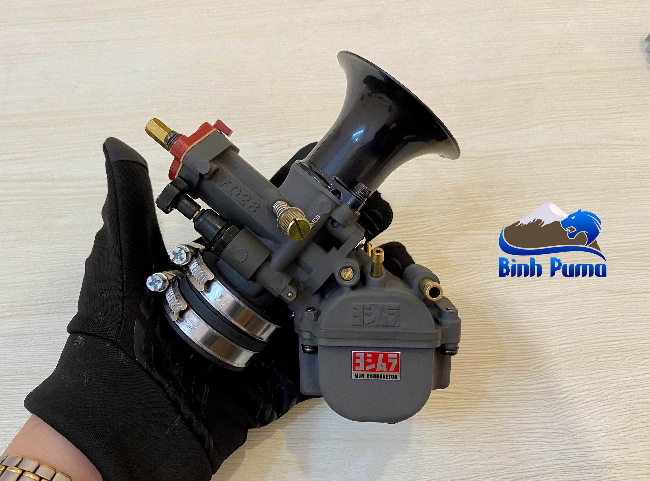 Bình xăng con YOSHIMURA YD28 có co xăng