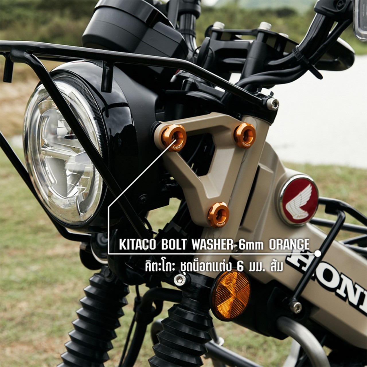 Bộ ốc lục giác trang trí KITACO.