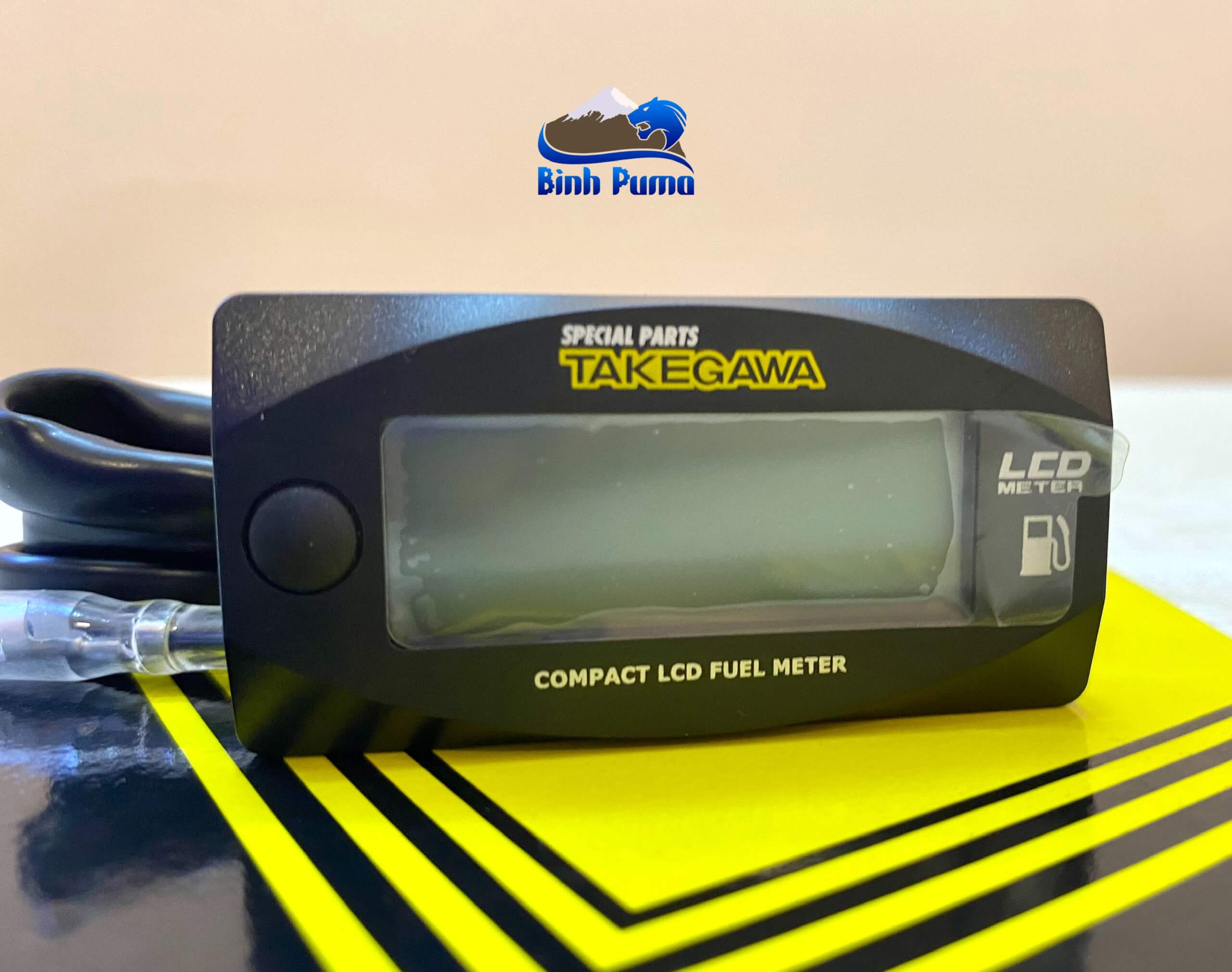 Đồng Hồ Báo Xăng LCD TAKEGAWA