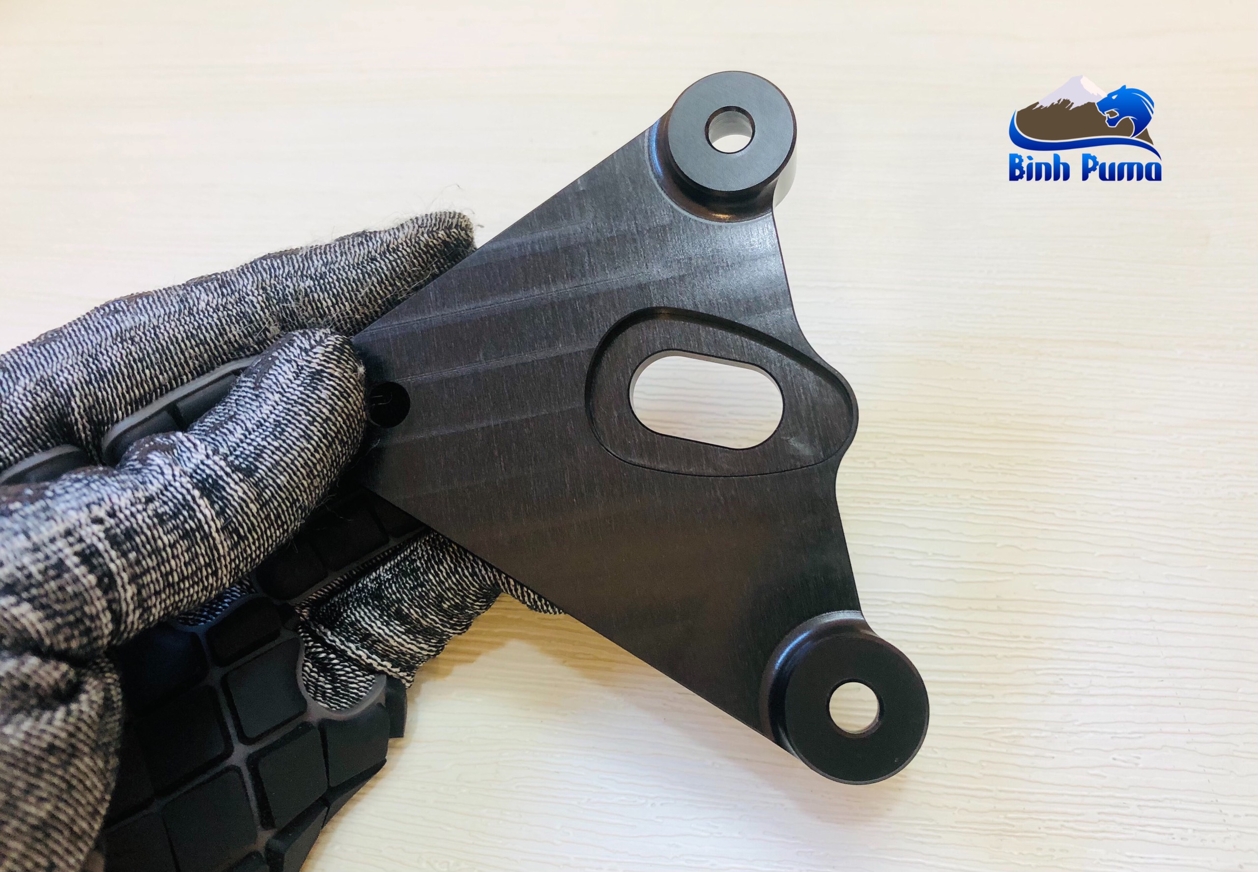 Pat đèn Gcraft cho Monkey 125 màu đen