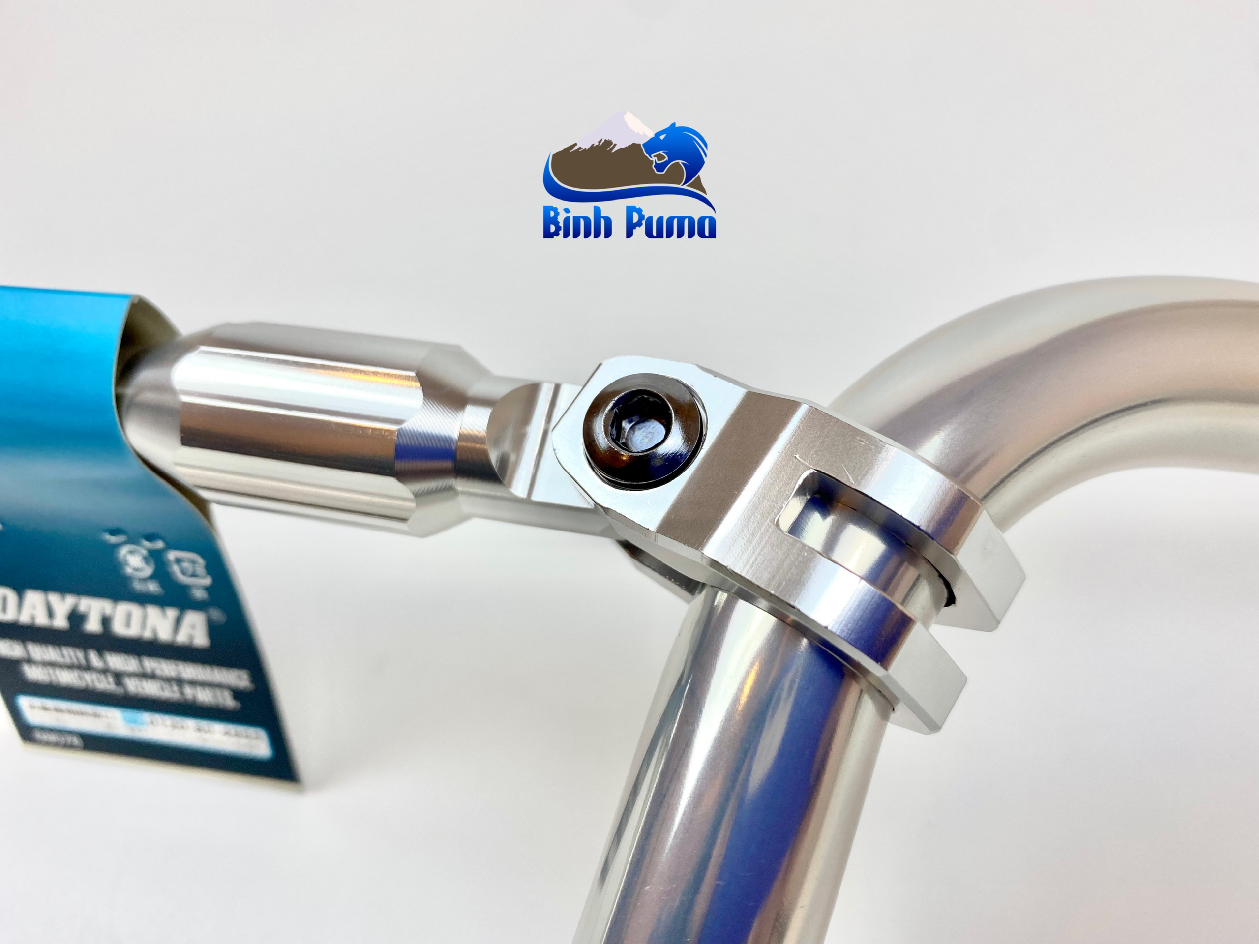 Ghi Đông Daytona Monkey 50 Màu Bạc