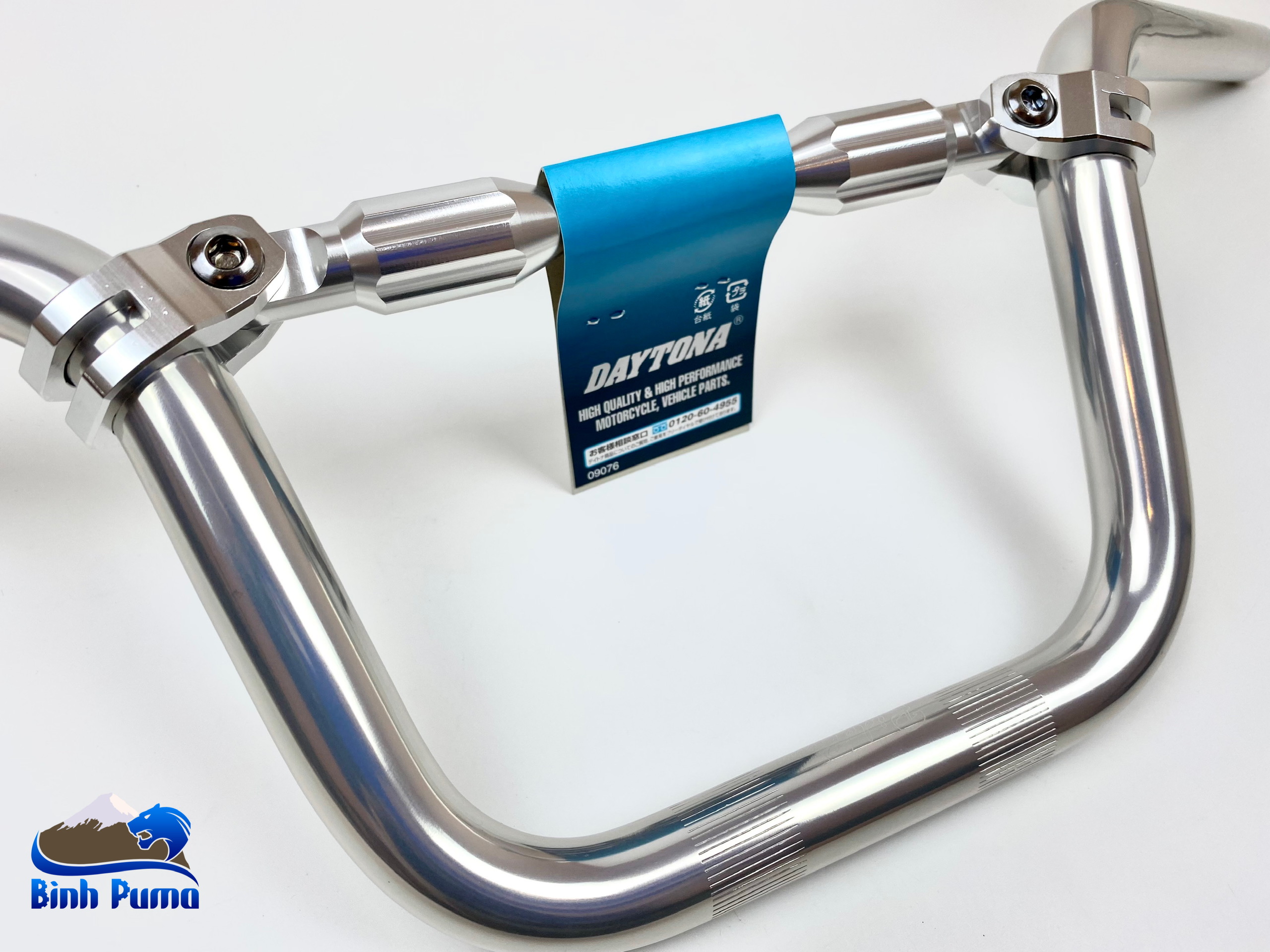 Ghi Đông Daytona Monkey 50 Màu Bạc