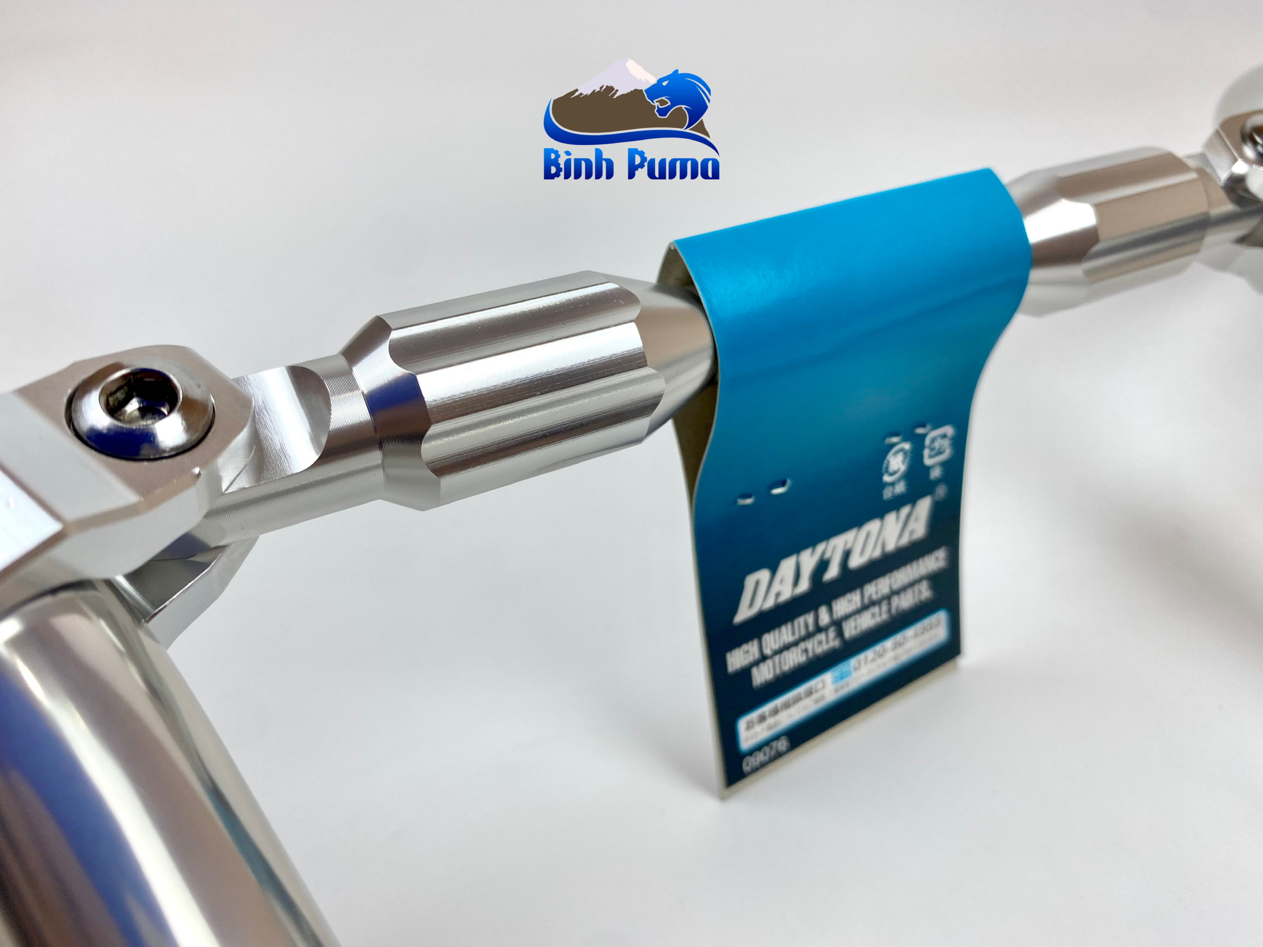 Ghi Đông Daytona Monkey 50 Màu Bạc