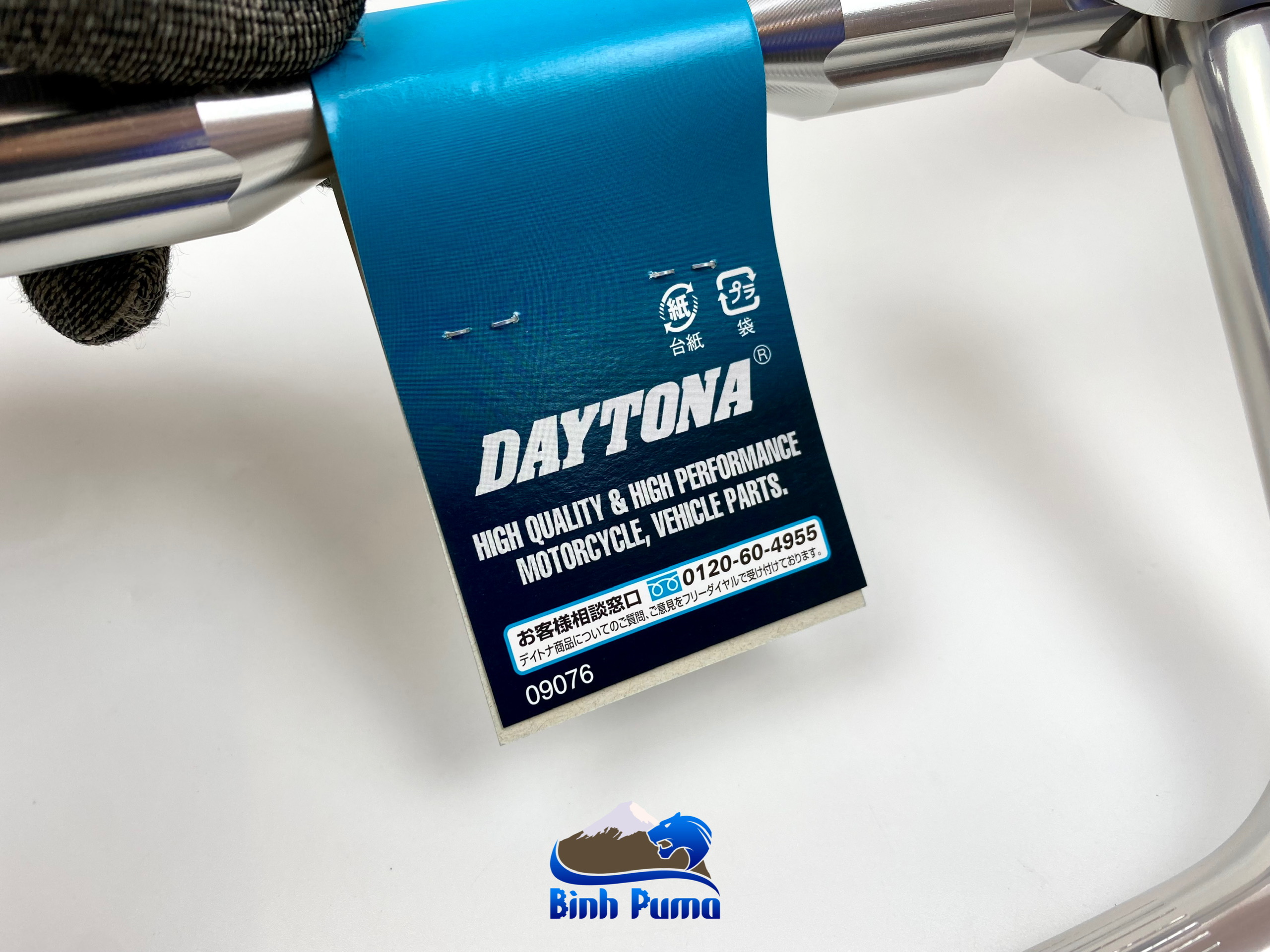 Ghi Đông Daytona Monkey 50 Màu Bạc
