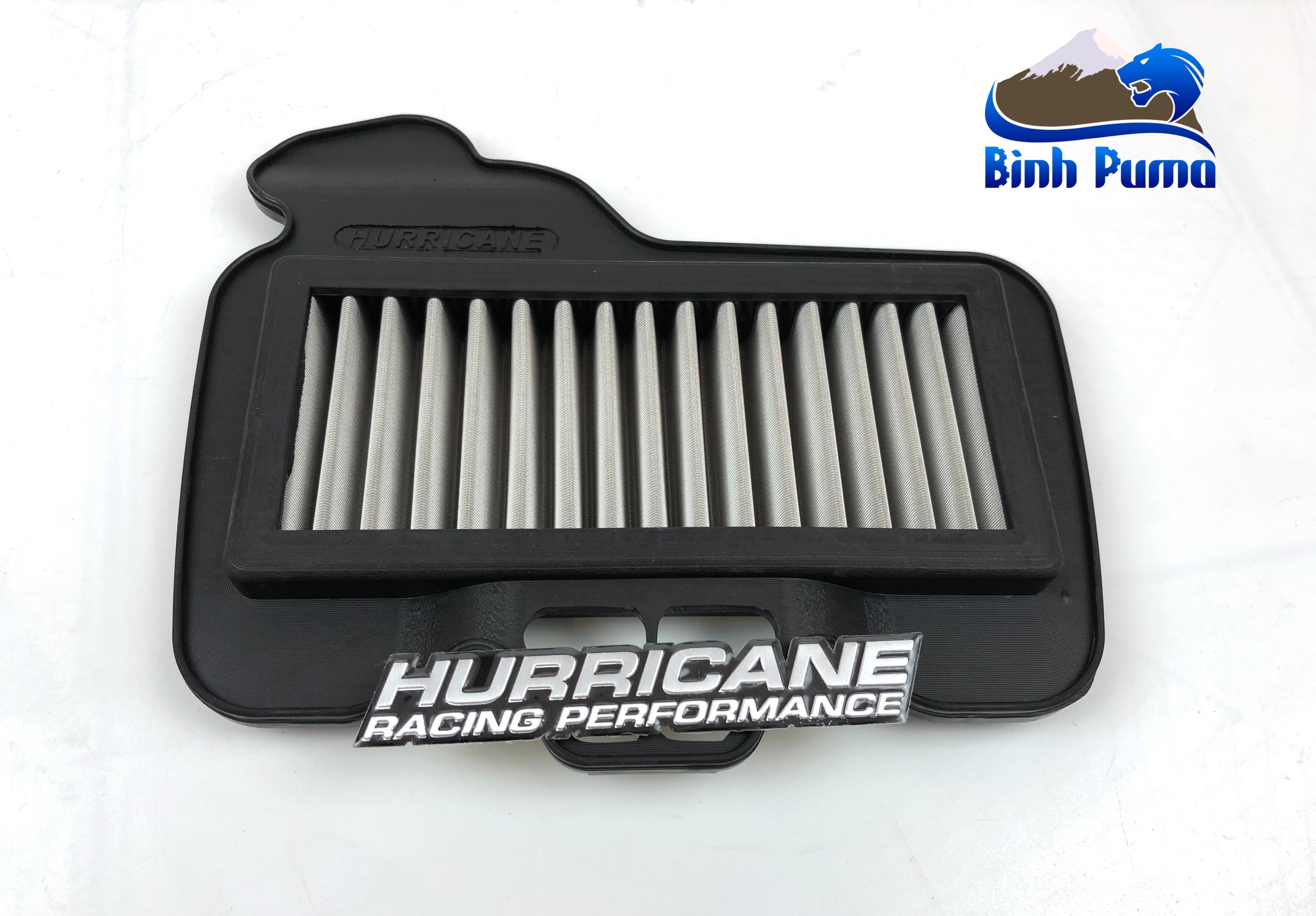 Lọc gió Hurricane thép cho Wave 125