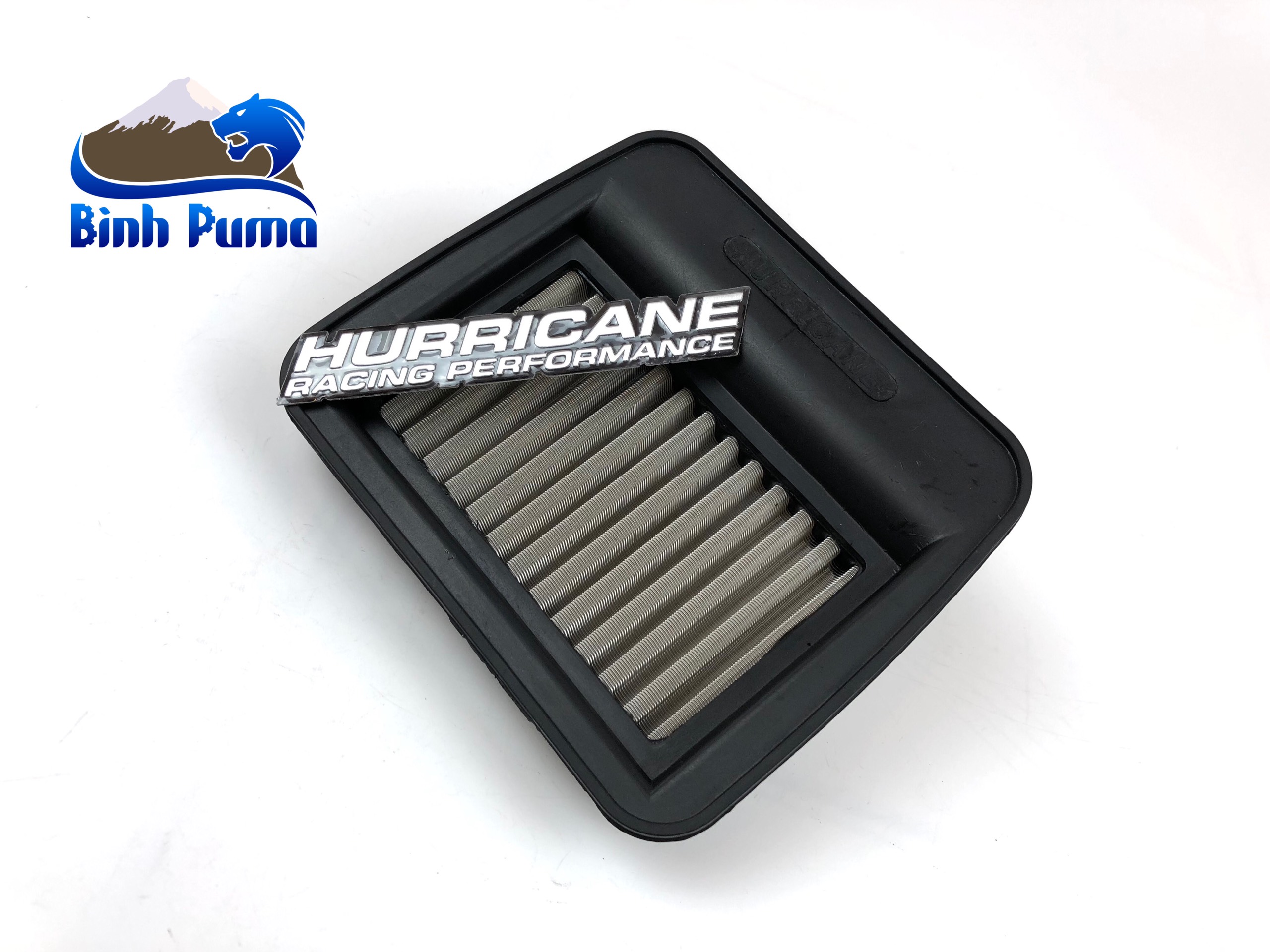 Lọc gió Hurricane thép cho Exciter 135