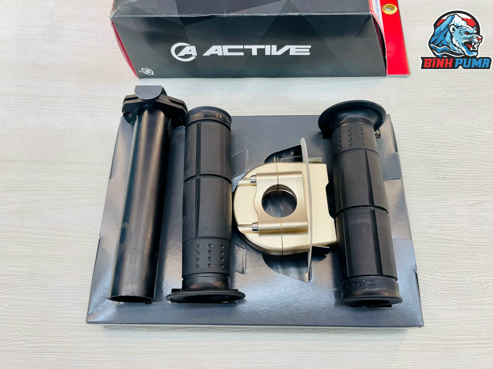 Cùm tăng ACTIVE Type 3 không dây ga màu đen