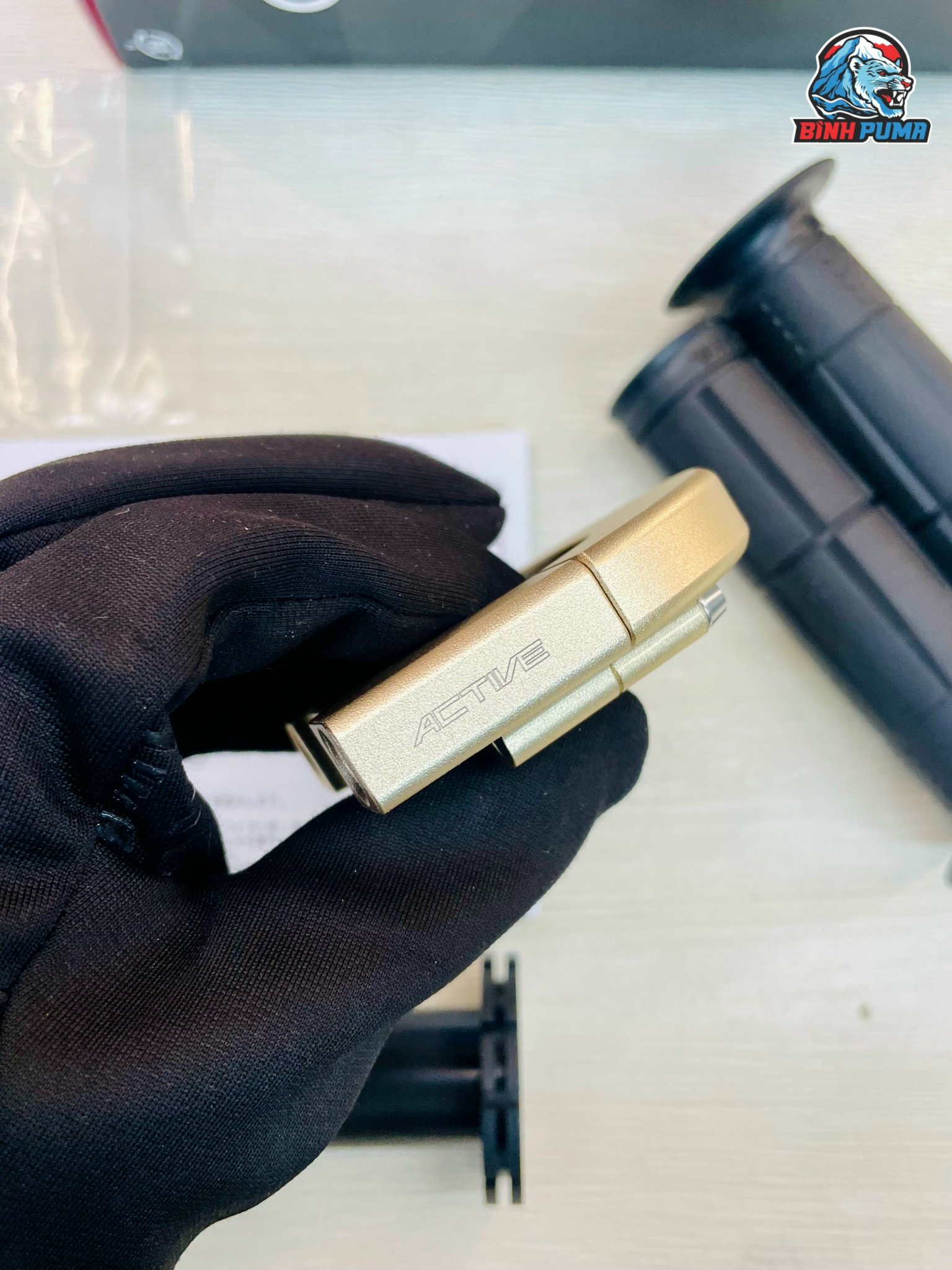 Cùm tăng ACTIVE TYPE 3 không dây ga màu vàng Gold