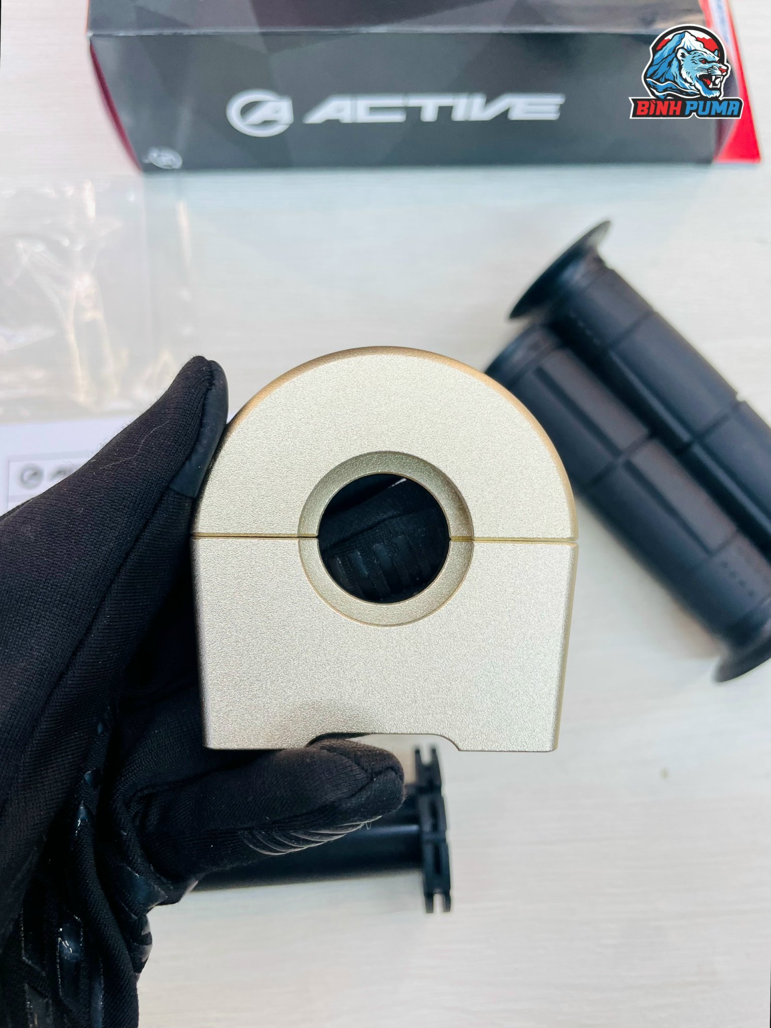 Cùm tăng ACTIVE TYPE 3 không dây ga màu vàng Gold