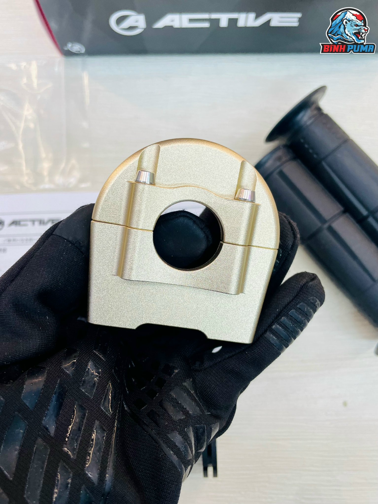 Cùm tăng ACTIVE TYPE 3 không dây ga màu vàng Gold