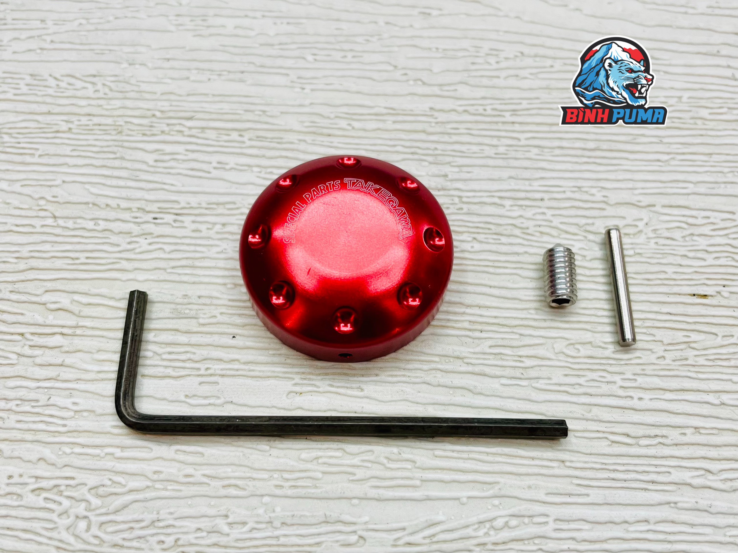 Nắp cần thắng Takegawa màu xanh