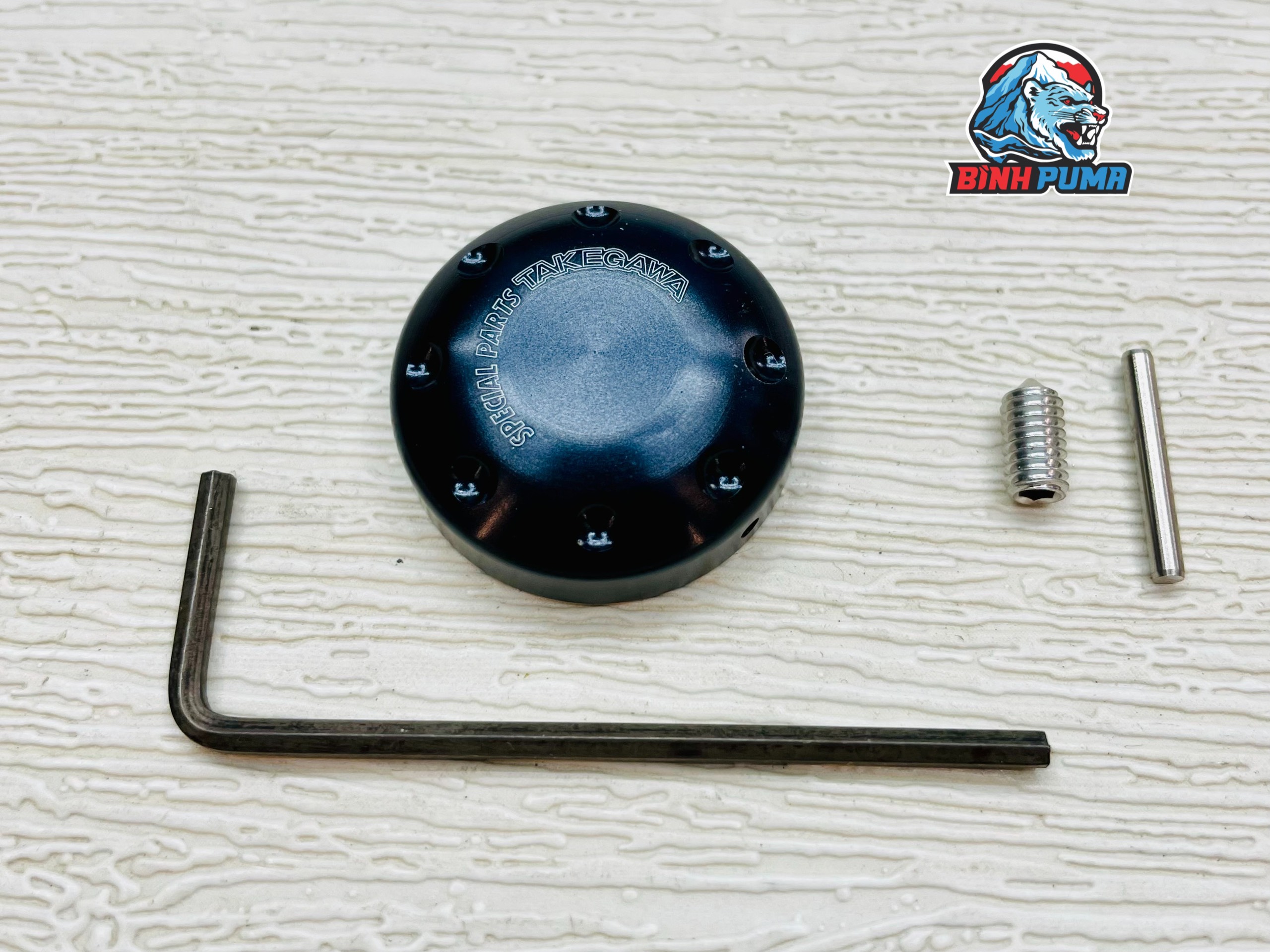 Nắp cần thắng Takegawa màu xanh
