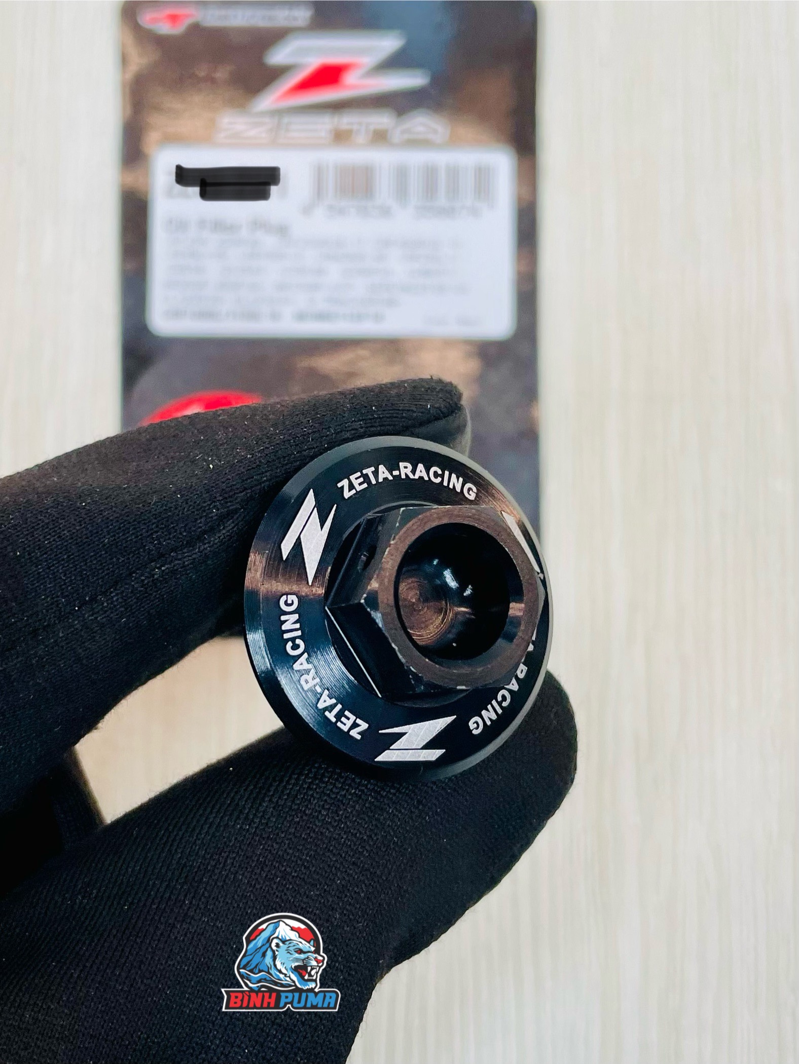 Ốc nhớt Zeta màu đen