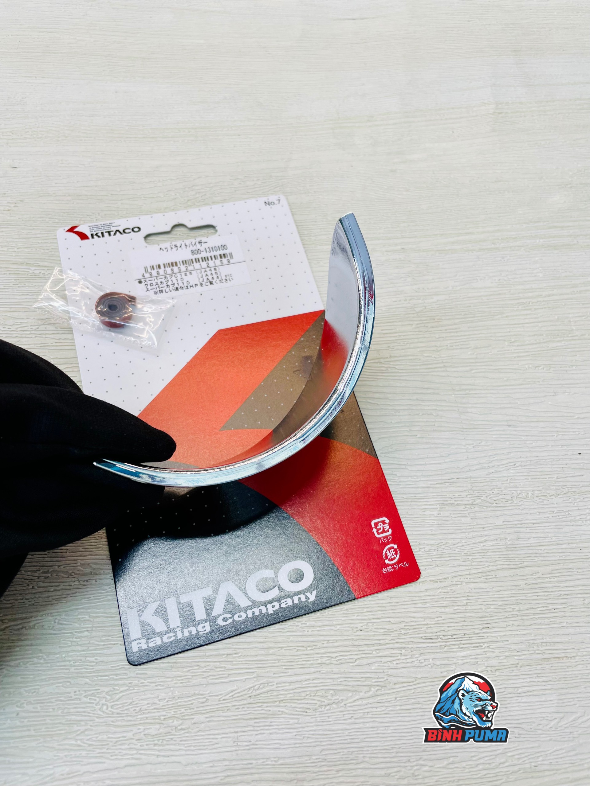 Mão gáo đèn trước KITACO