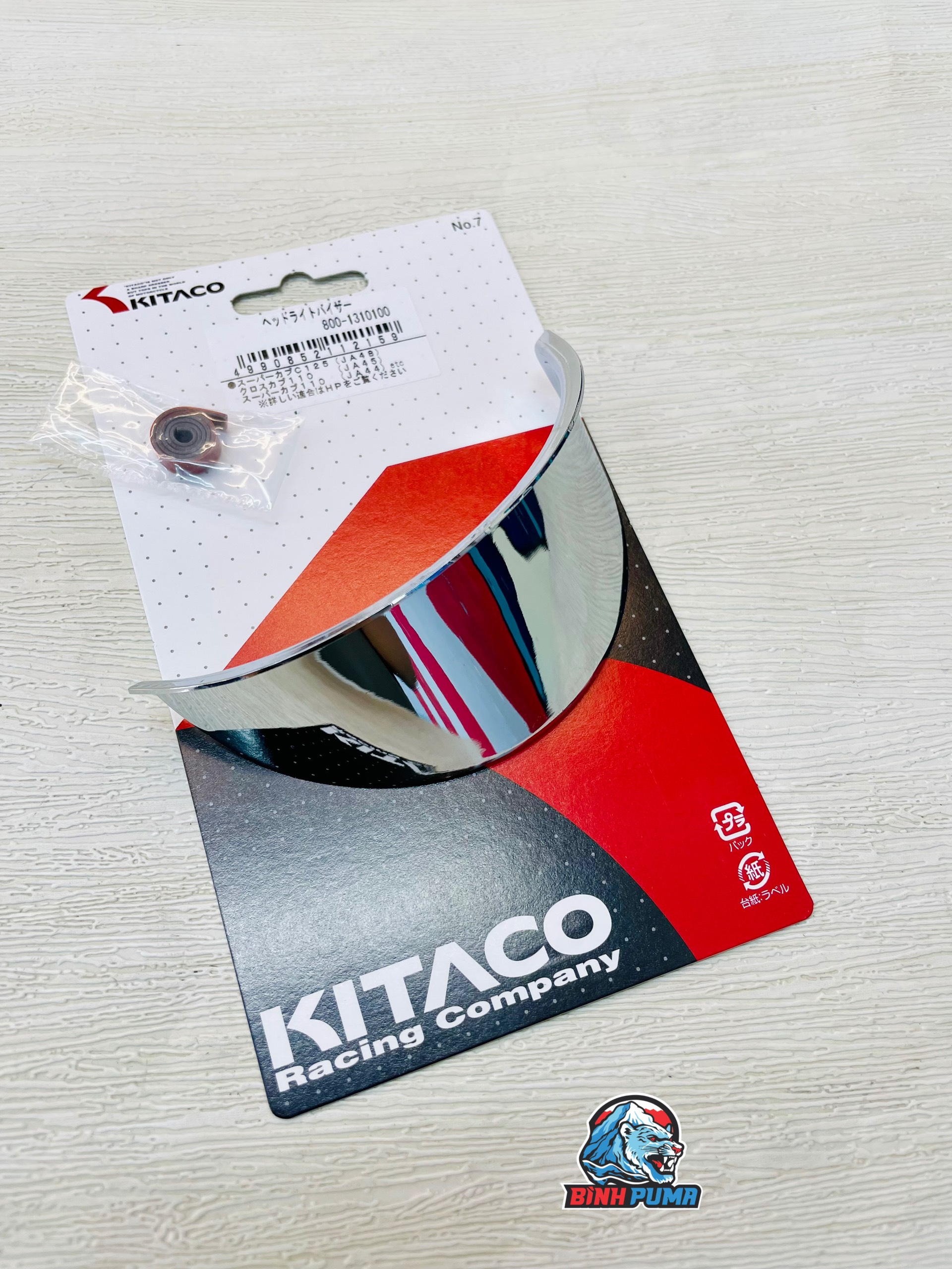 Mão gáo đèn trước KITACO