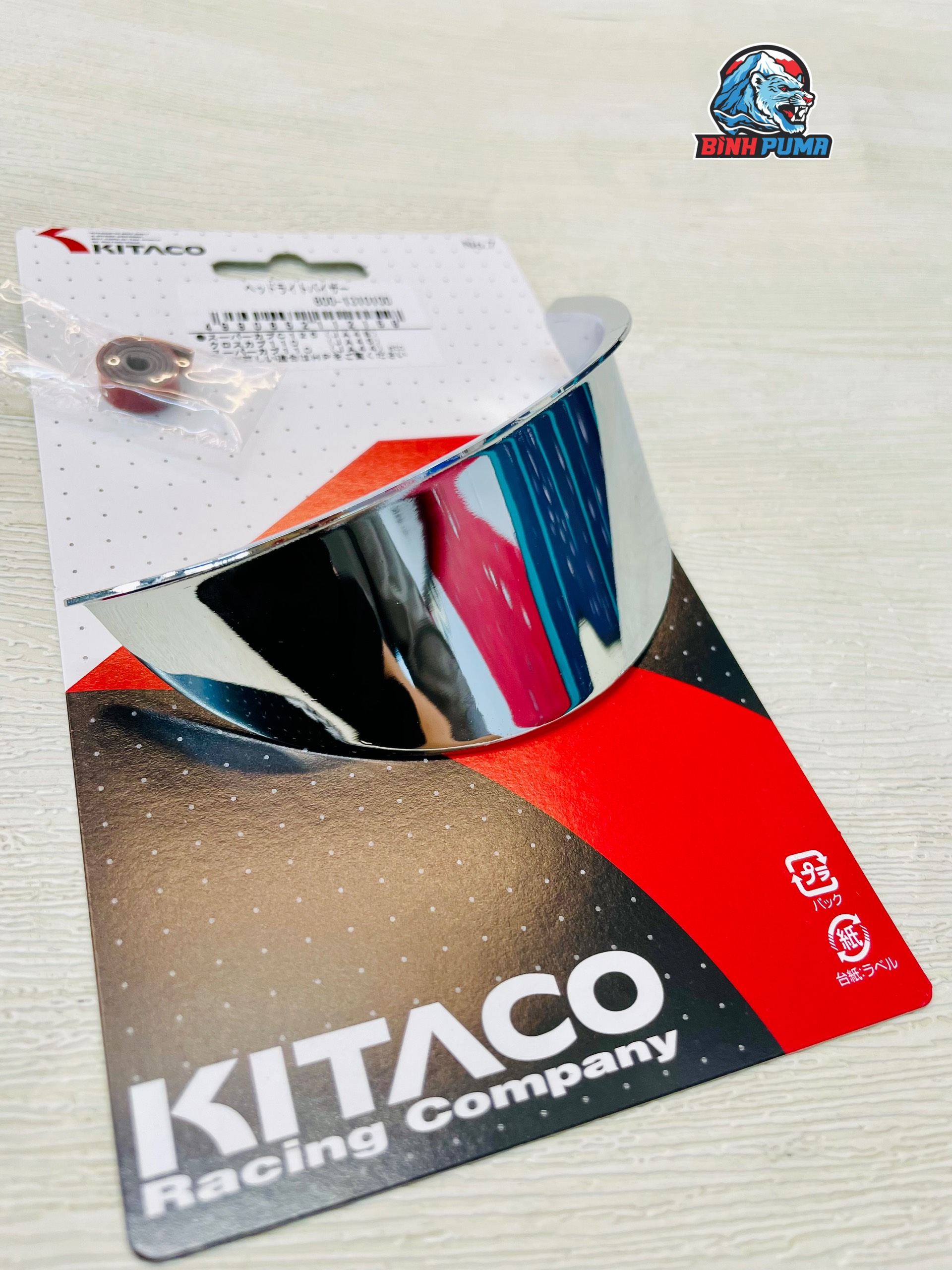 Mão gáo đèn trước KITACO