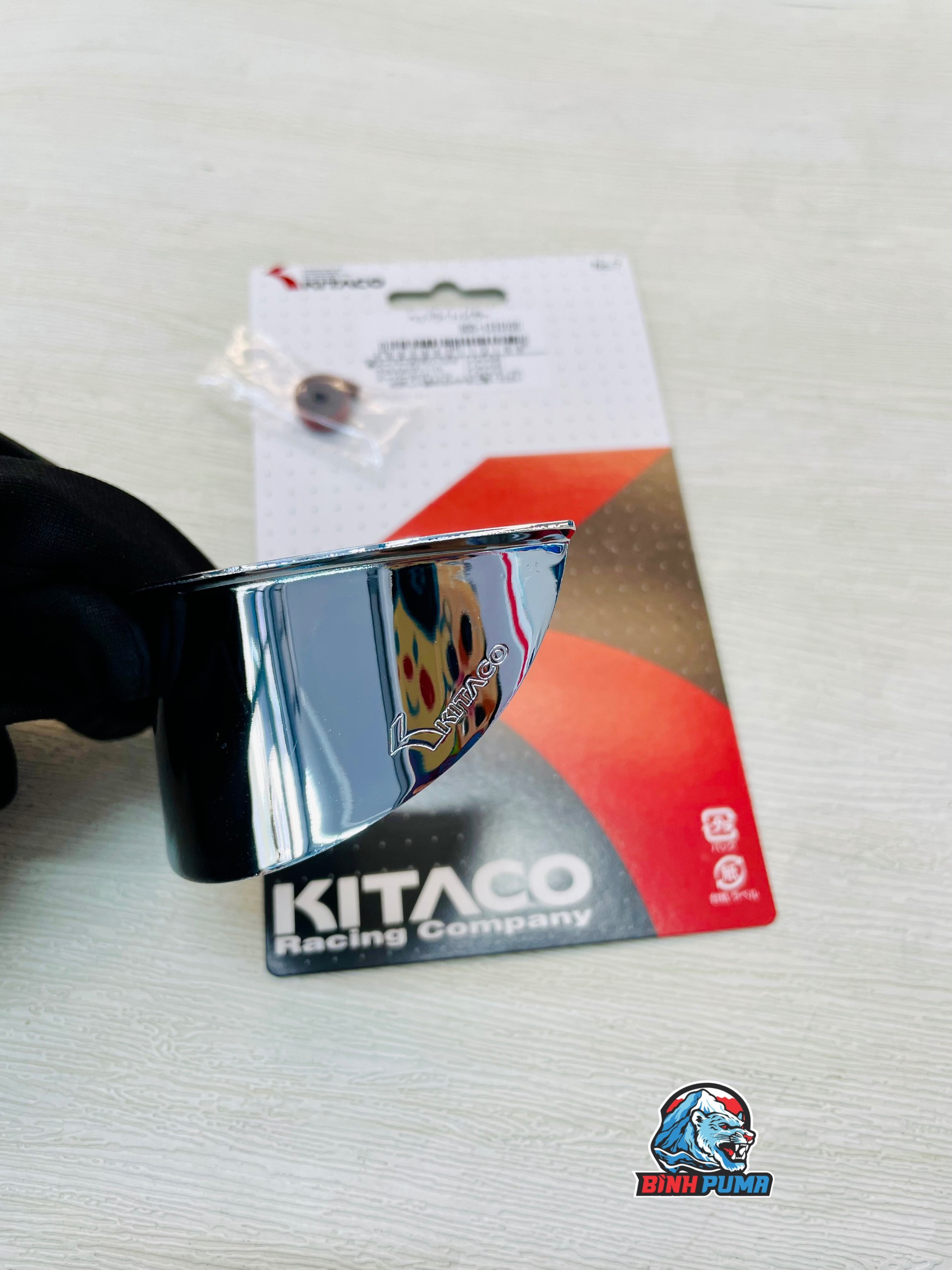 Mão gáo đèn trước KITACO