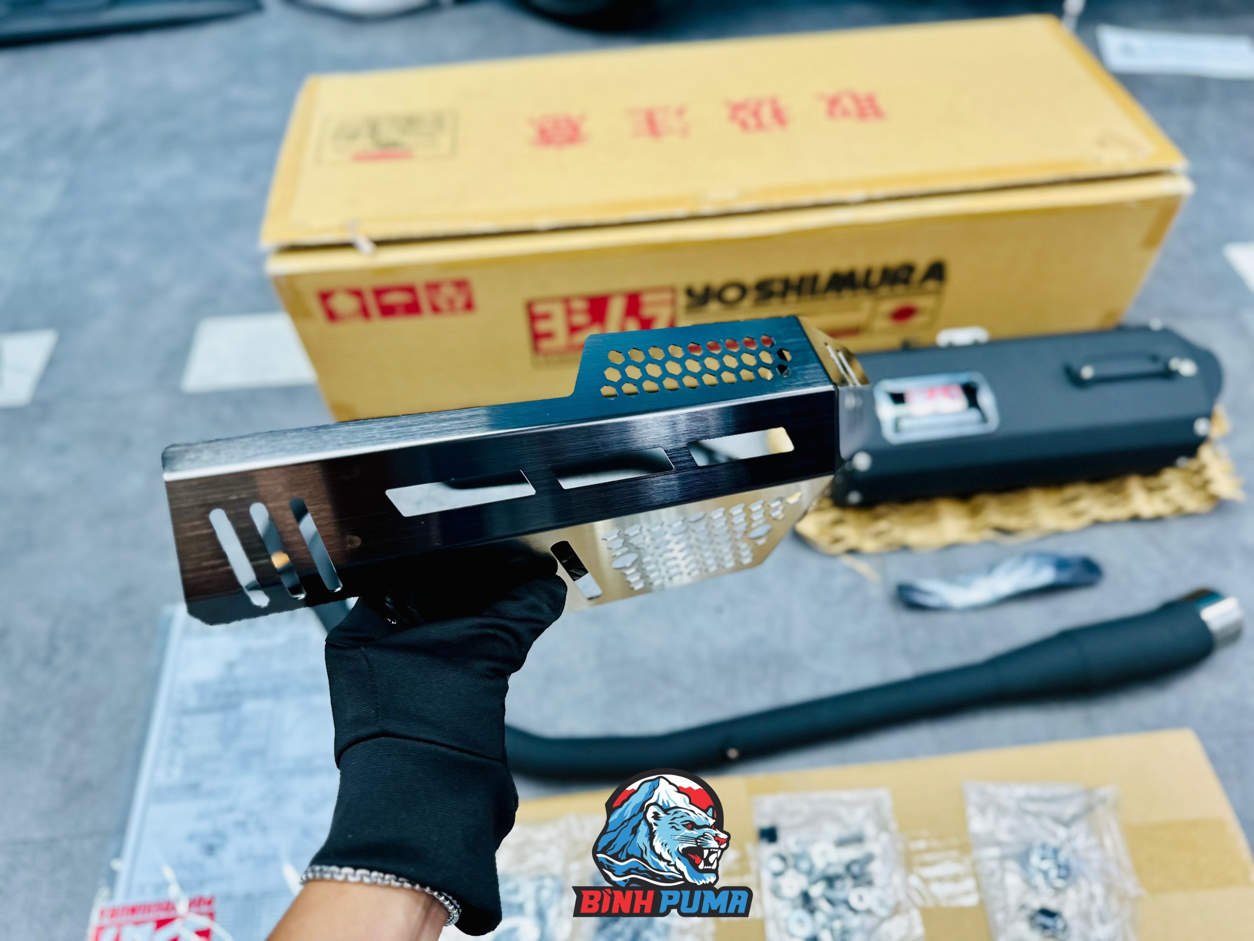 Pô Yoshimura Tactical Cyclone cho CT125
