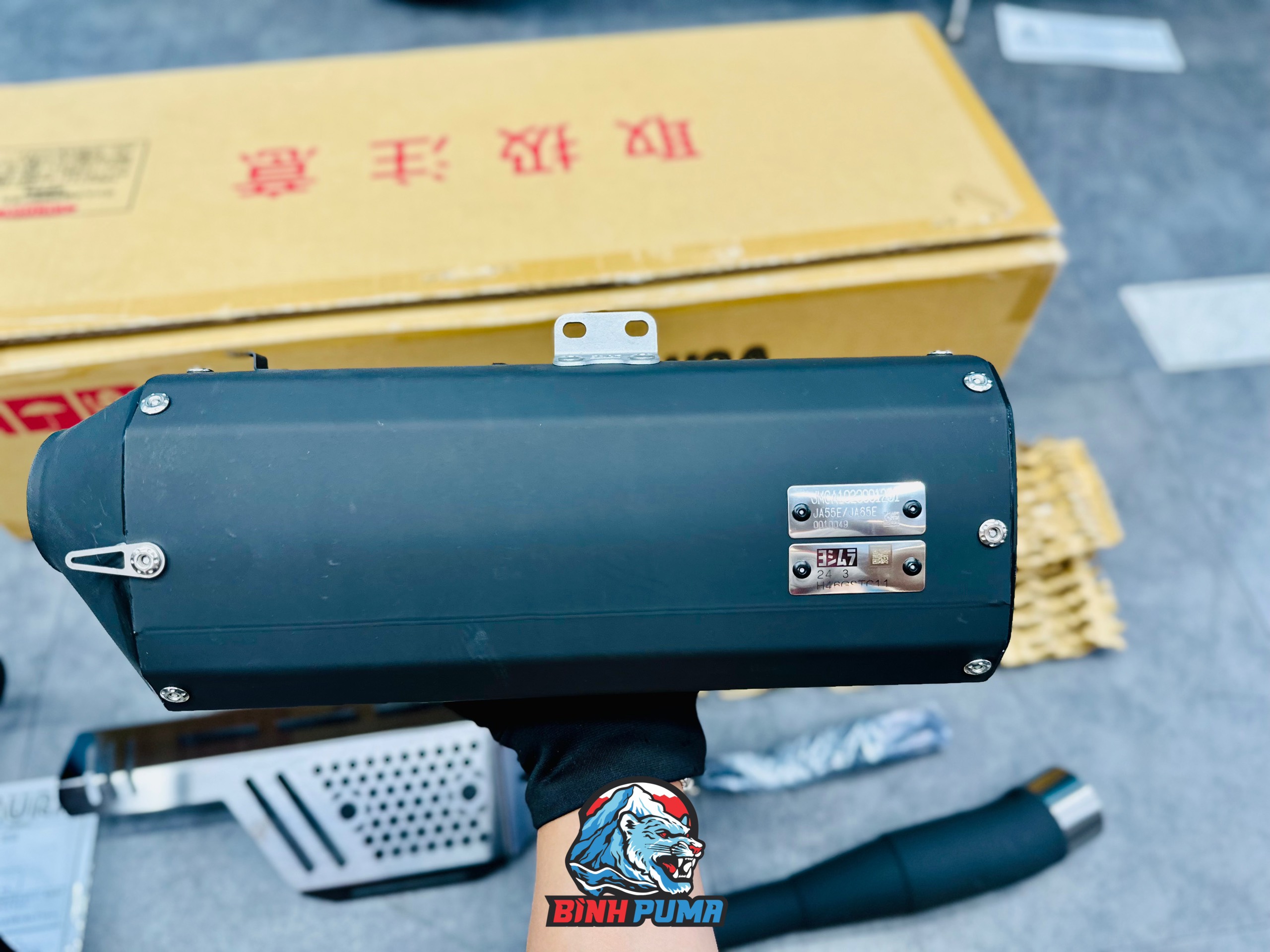 Pô Yoshimura Tactical Cyclone cho CT125