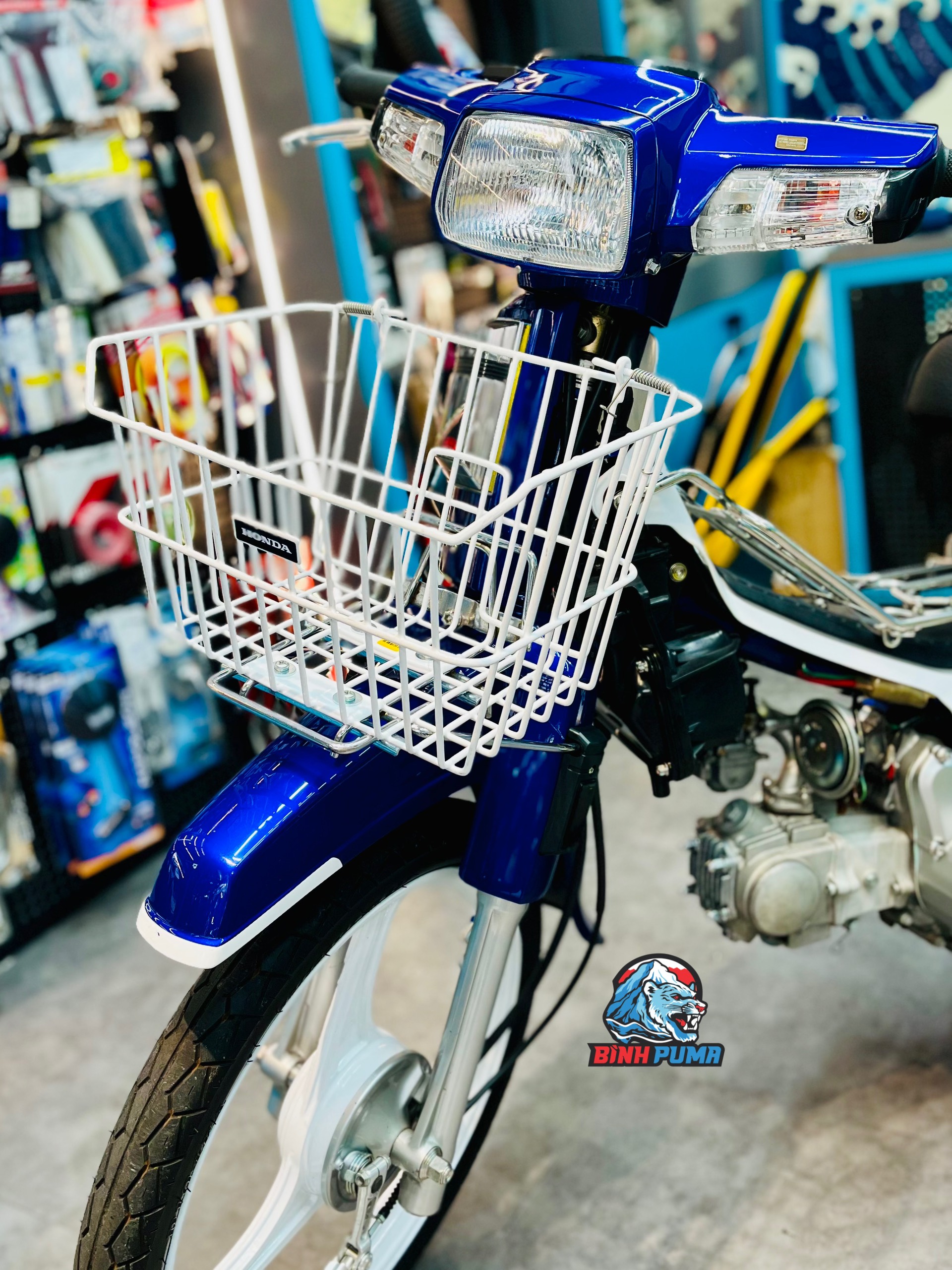 Rổ xe Honda đen