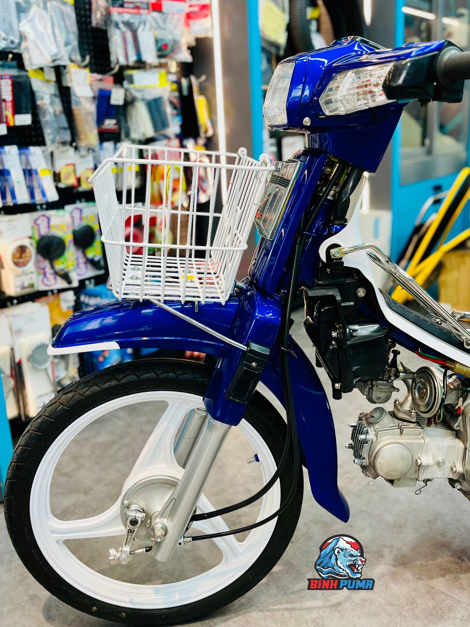 Rổ xe Honda đen