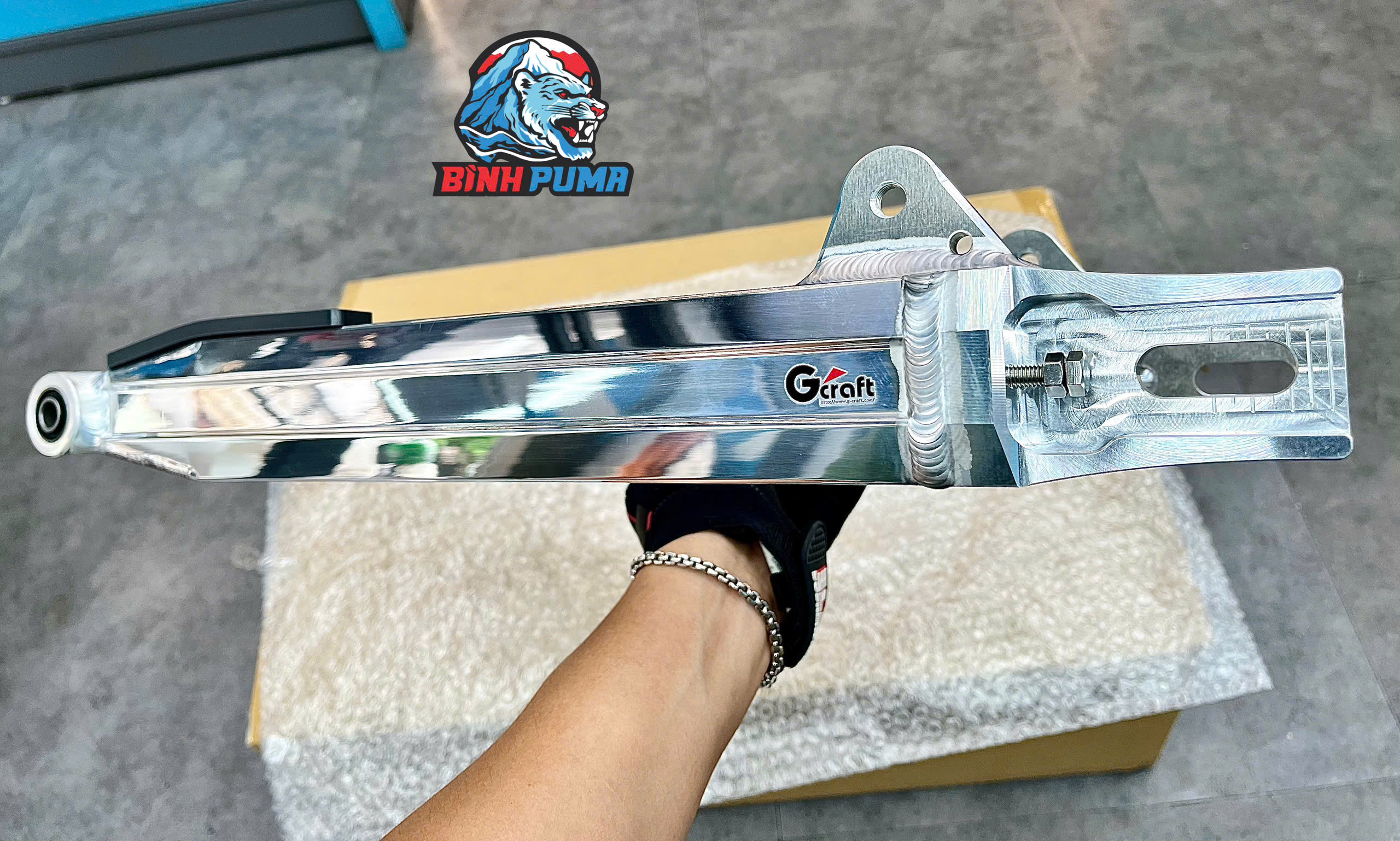 Gắp nhôm Gcraft T/S +5