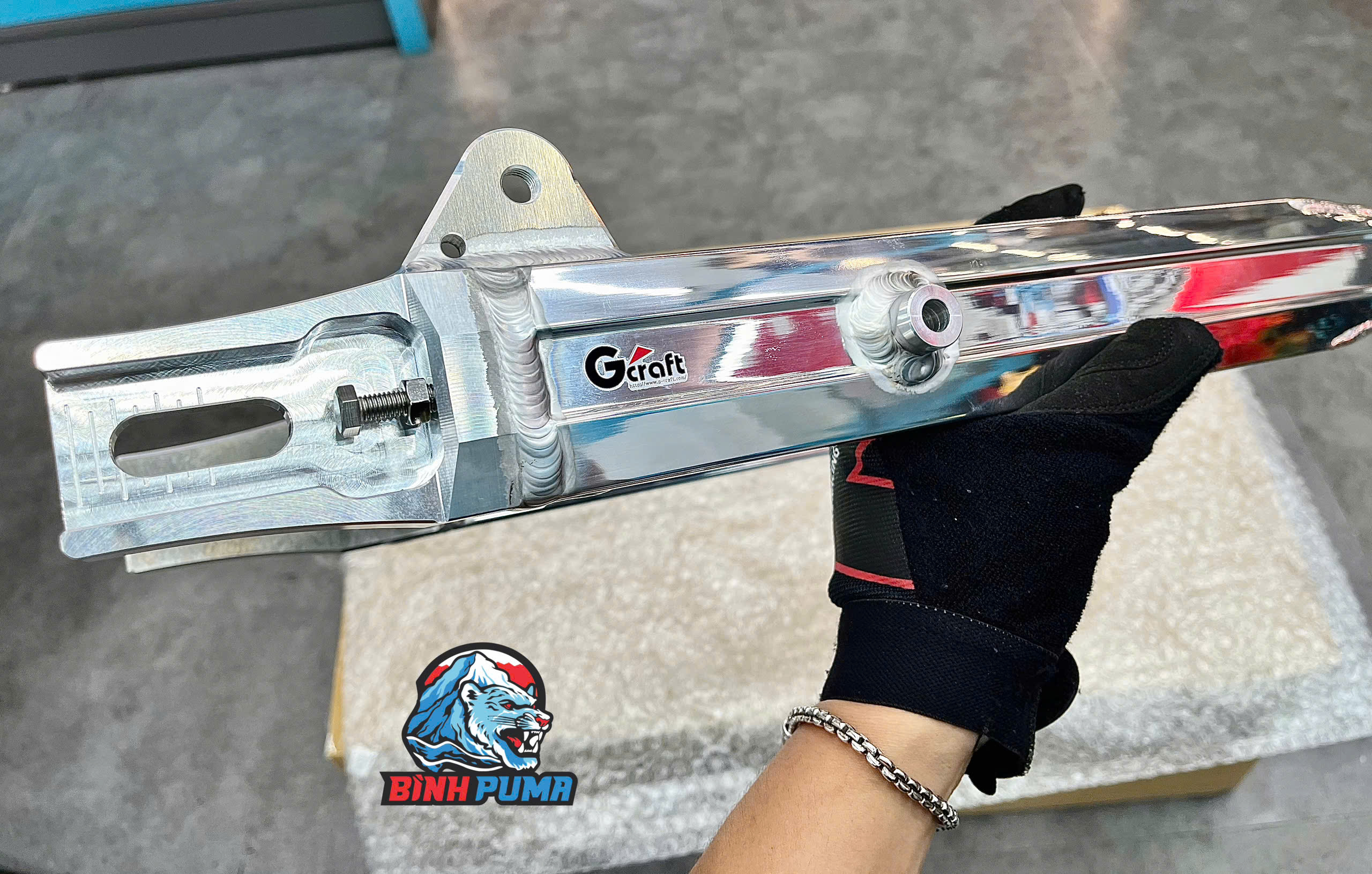 Gắp nhôm Gcraft T/S +5