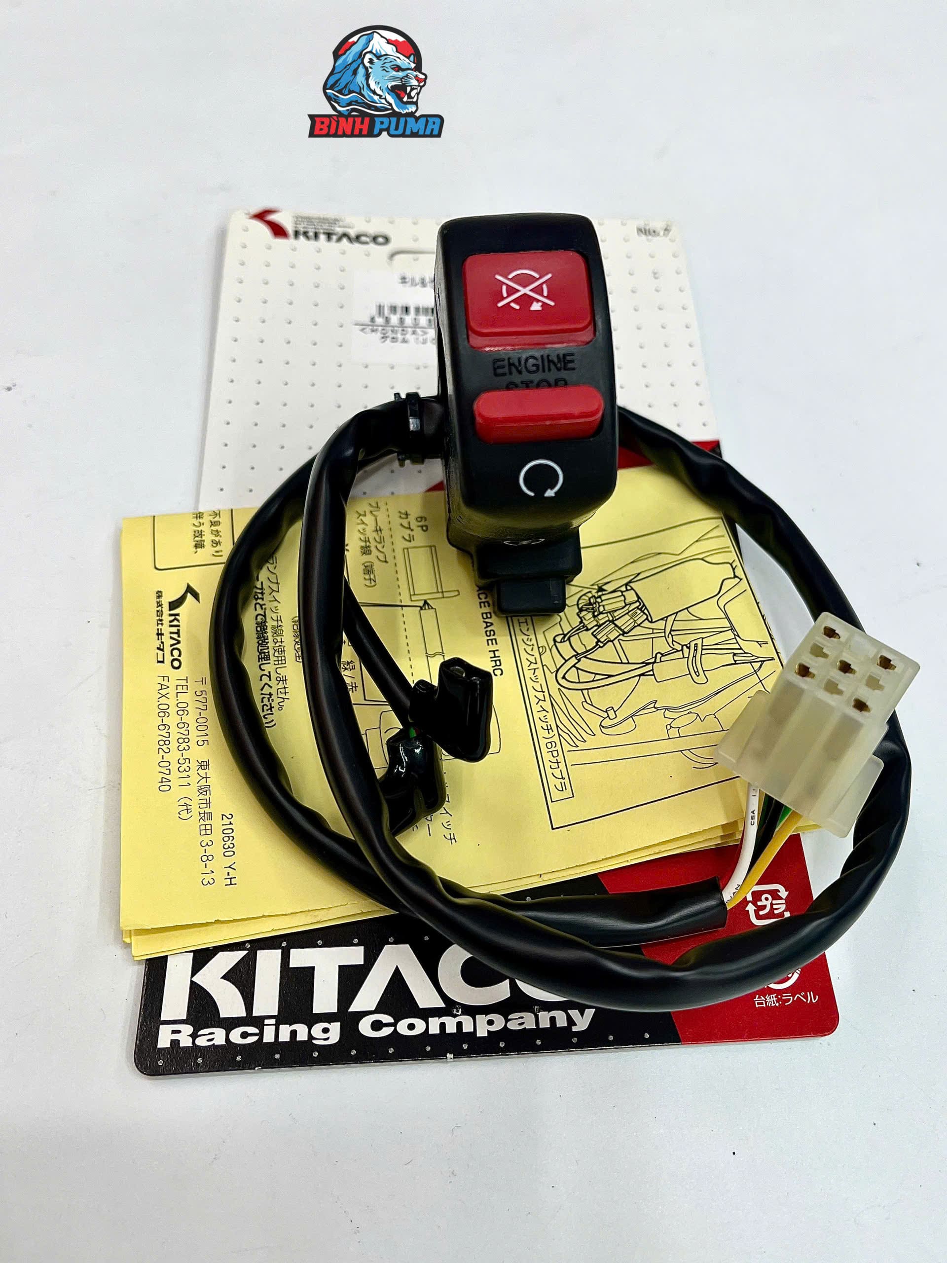 Cùm công tắc Kitaco cho MSX 125